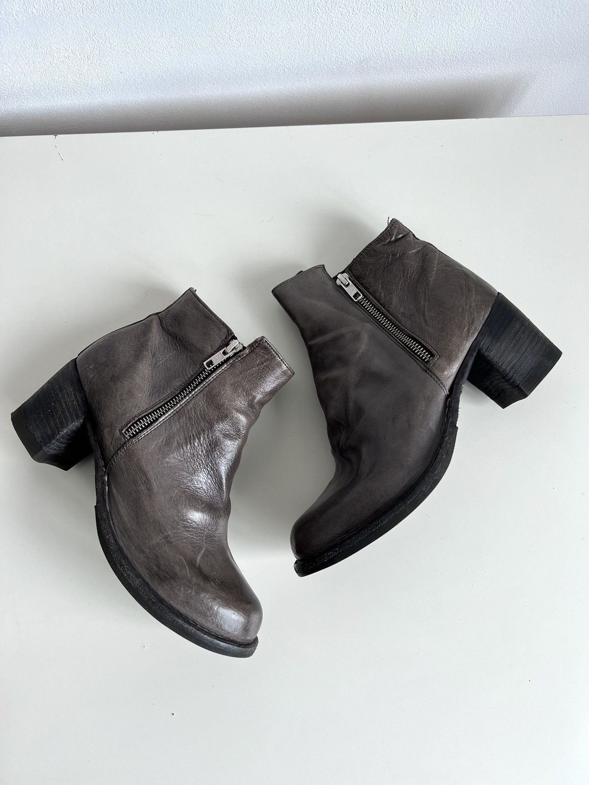 Guidi Officine Creative Guidi like Avantgarde Two Zip Boots Size US 8.5 / IT 38.5 - 7 Thumbnail