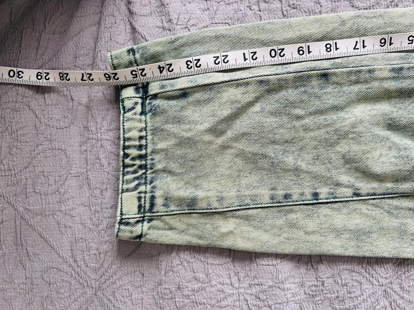 Designer Gorman Green Acid Wash Jeans Vtg 90’s Style Y2K - Sz 8/US 4 Size 27" / US 4 / IT 40 - 8 Thumbnail