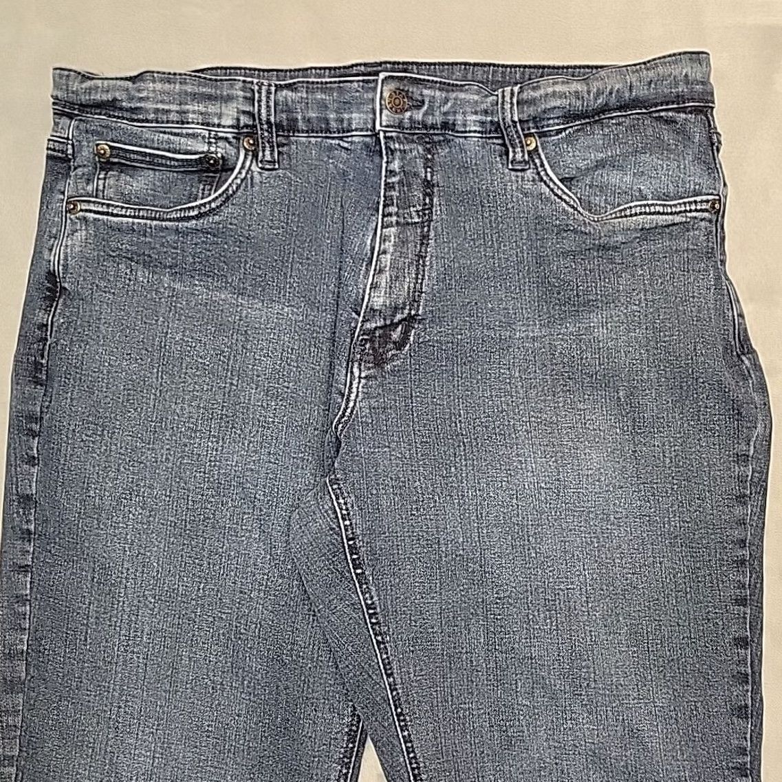 Vintage Urban Star Jeans Men 38x32 Blue Relaxed Straight Casual Stretch Everyday Pants Size US 38 / EU 54 - 2 Thumbnail