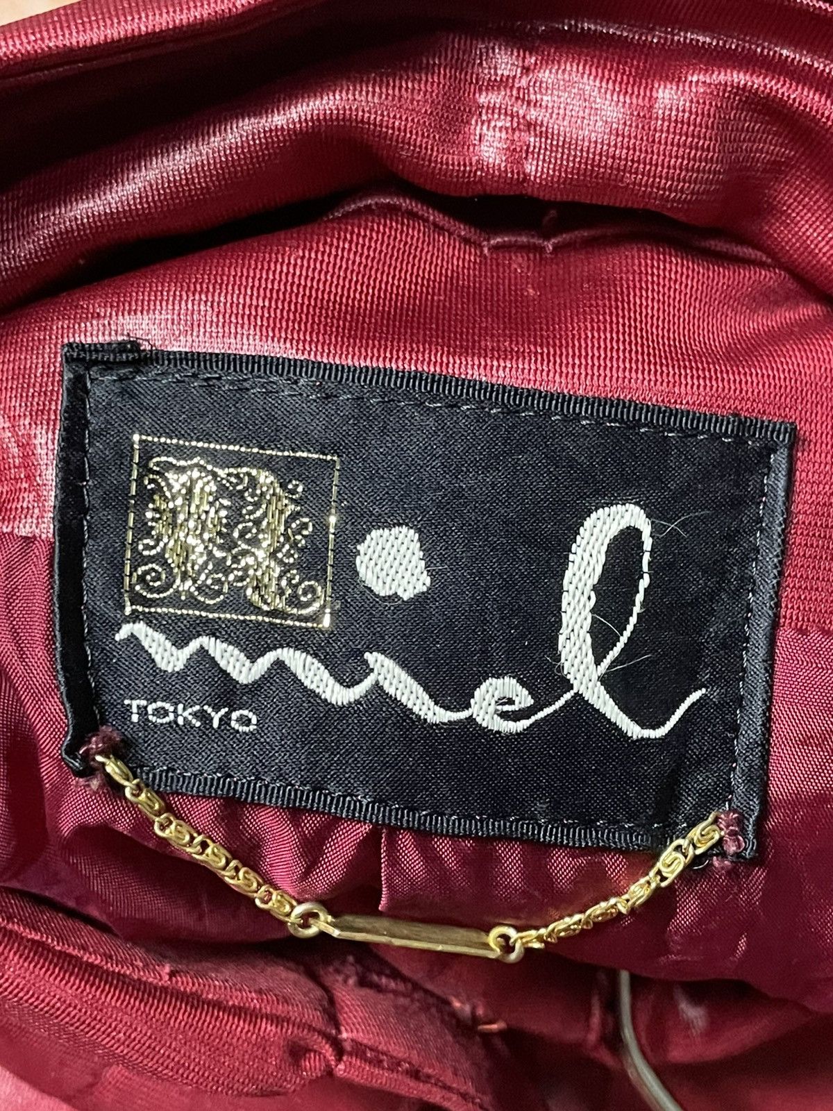 Japanese Brand × Vintage MIEL TOKYO Brand Long Leather Jacket (109) Size US XL / EU 56 / 4 - 9 Thumbnail
