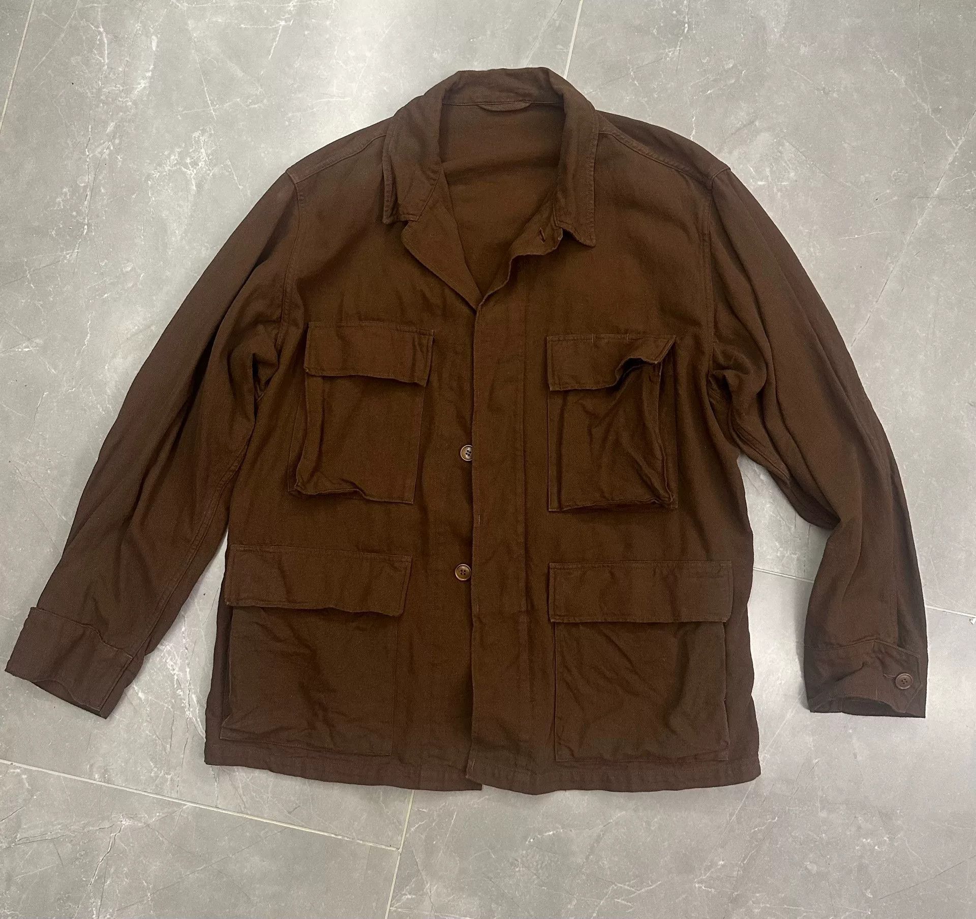 Comoli COMOLI Canapa BDU Military Jacket (Z01-01009) | Grailed