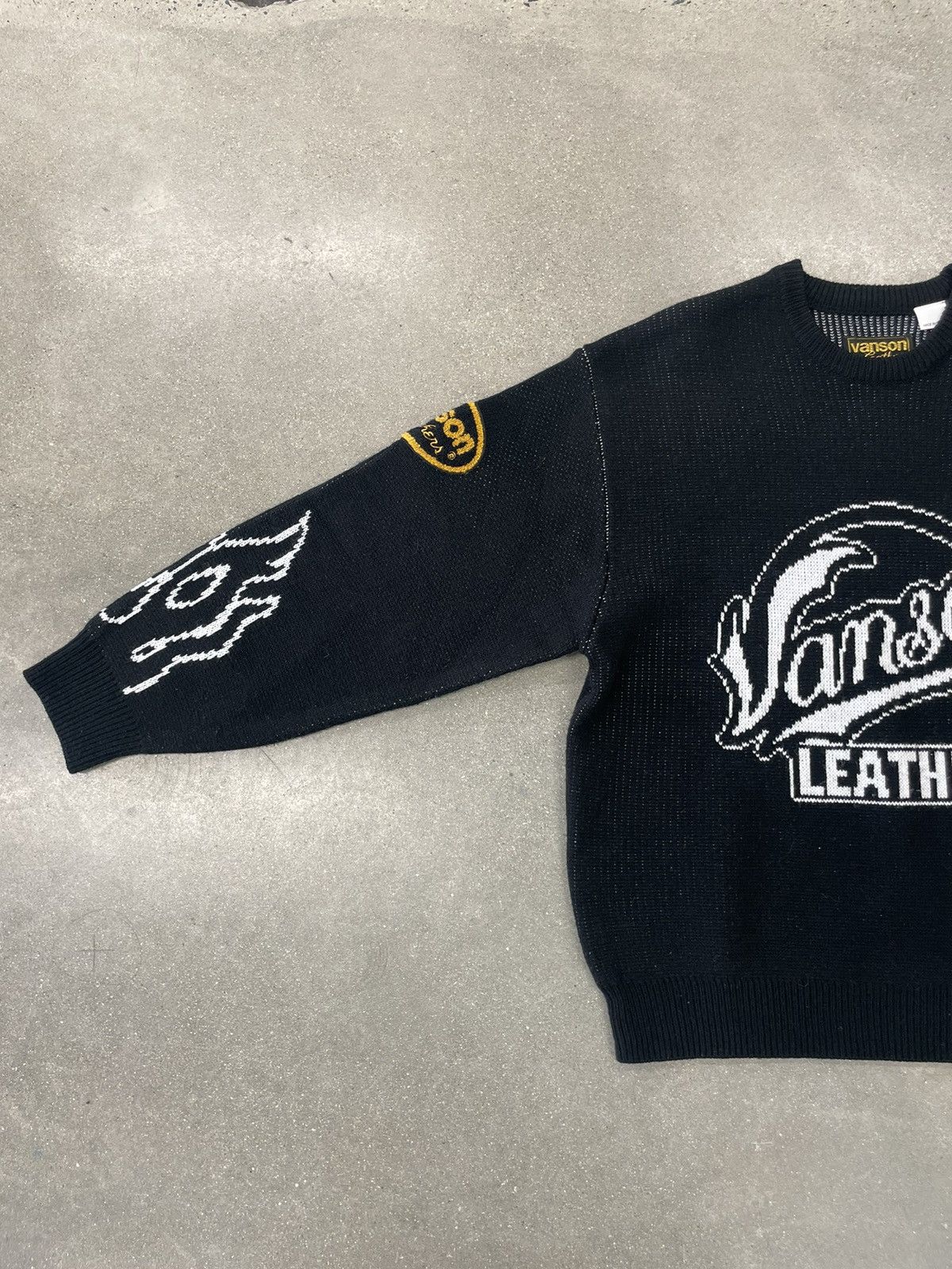 Supreme × Vanson Leathers SUPREME x VANSON LEATHERS SWEATER Size US L / EU 52-54 / 3 - 3 Thumbnail