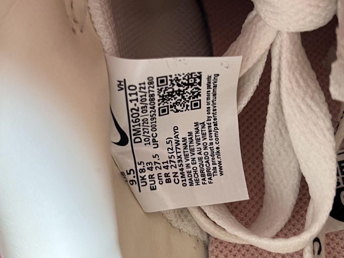 Nike × Off-White Nike Dunk Low Off-White Lot 6 Size US 9.5 / EU 42-43 - 18 Thumbnail