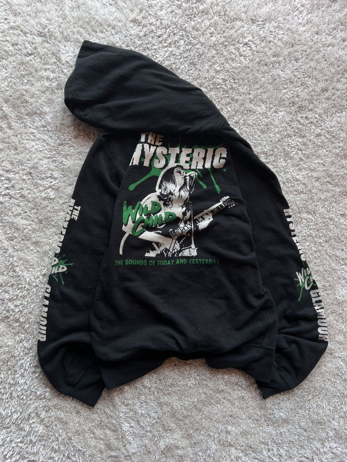 Destory all monster×Hysterics zip hoodie Hysteric Glamour Hysteric Glamour x Destroy all monsters zip