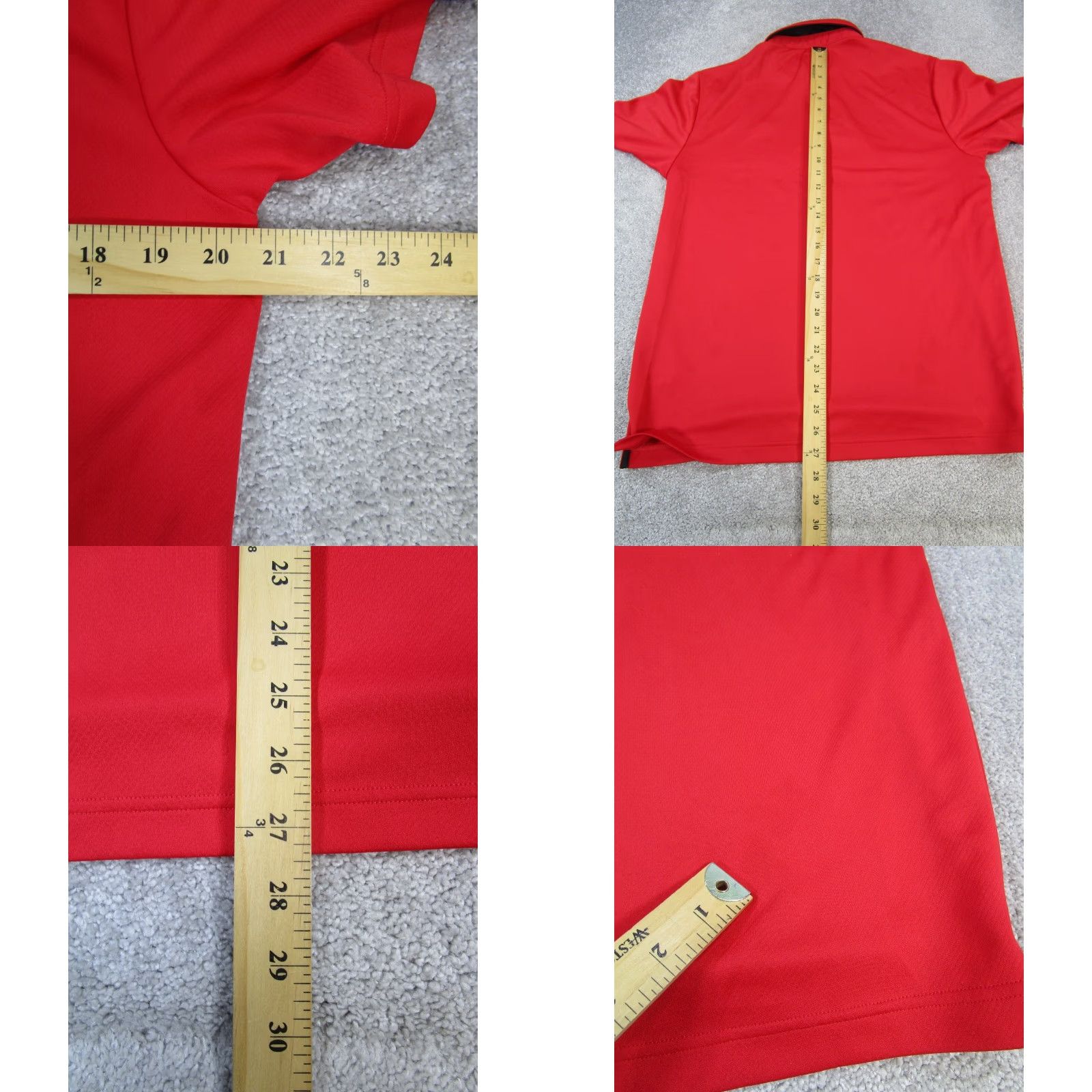 Under Armour Under Armour Polo Shirt Mens Large Red Golf Heat Gear Polo Under Armour HeatGear Shirt Mens Large Red Golf Gear Size US L / EU 52-54 / 3 - 8 Thumbnail