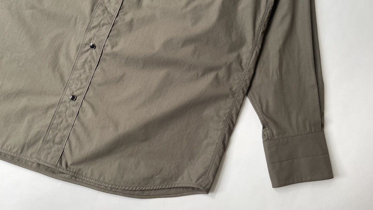 Lemaire S/S 24 ‘Espresso’ Cotton Western Shirt Size US L / EU 52-54 / 3 - 10 Thumbnail