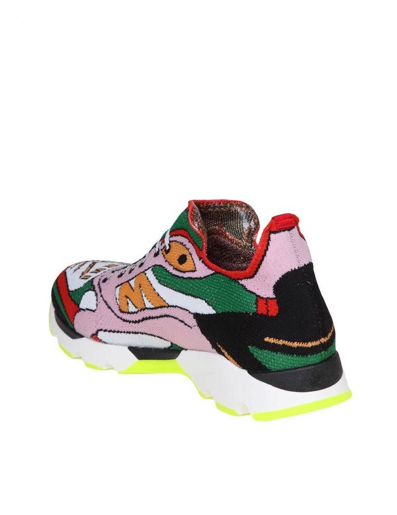 Marni o1y1125 Low-Top Sneakers in Multicolor Size US 8 / IT 38 - 2 Thumbnail
