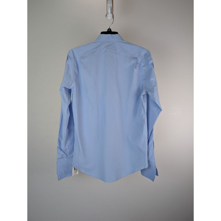 Hermes o1rshd1 CC20 Button Shirt in Blue Size US S / EU 44-46 / 1 - 8 Thumbnail