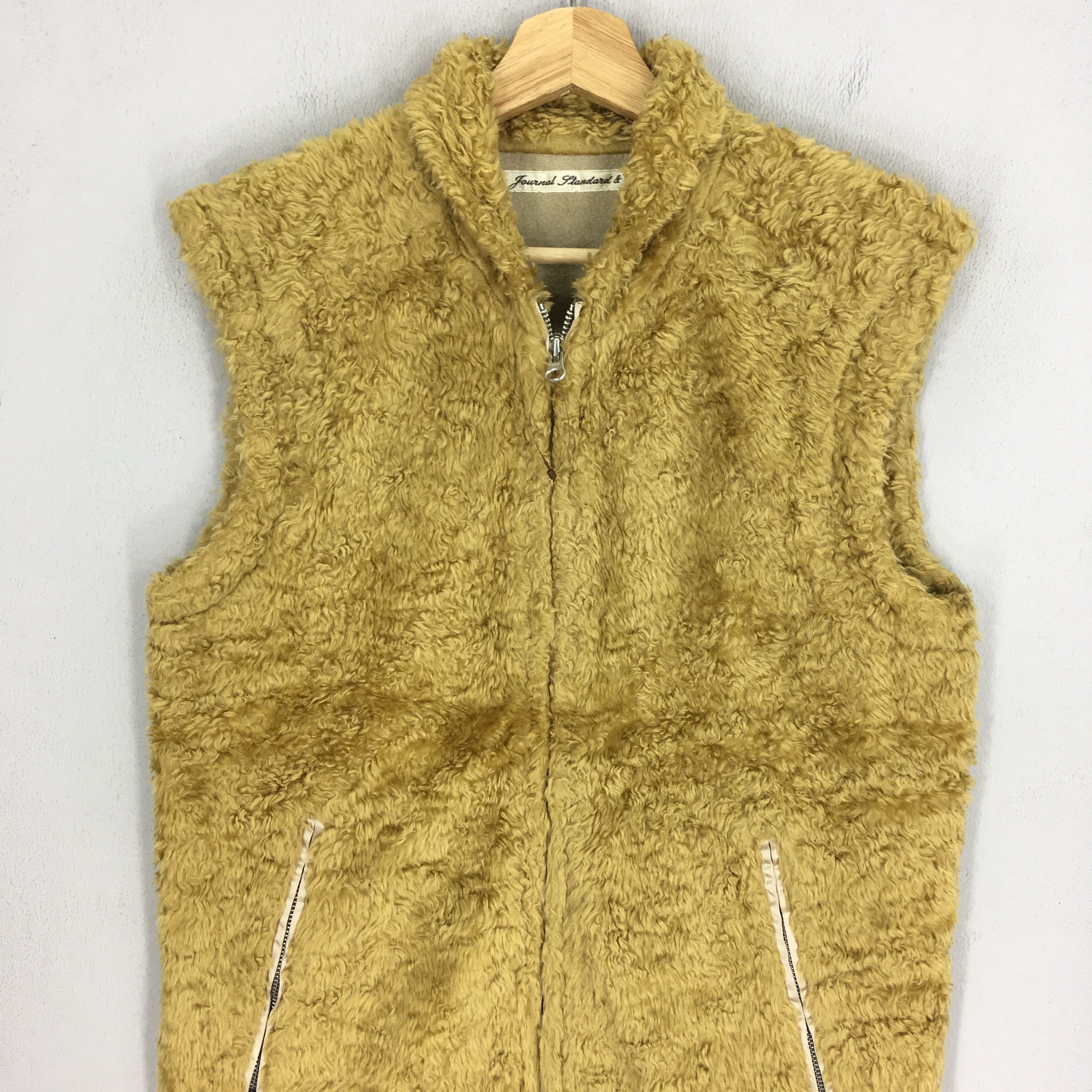 Journal Standard Vintage Journal Standard Japan Sleeve Less Sherpa Jacket Size US S / EU 44-46 / 1 - 4 Thumbnail