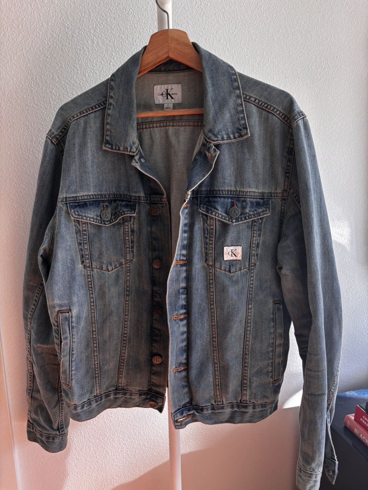 Calvin Klein Calvin Klein Denim Jacket Size US L / EU 52-54 / 3 - 1 Thumbnail