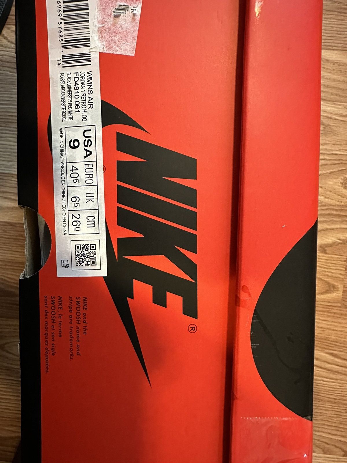 Jordan Brand Jordan 1 Retro High W “Satin Bred” Size US 9 / IT 39 - 5 Thumbnail