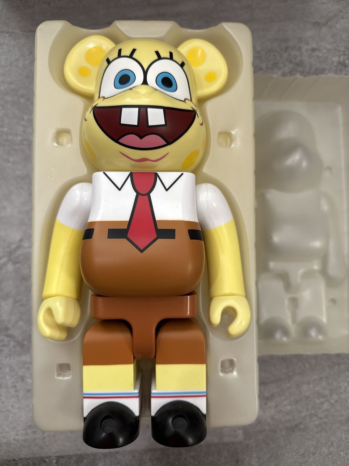 Medicom Toy Spongebob Squarepants 400% Medicom Toy (2009) Be@rbrick Size ONE SIZE - 11 Thumbnail