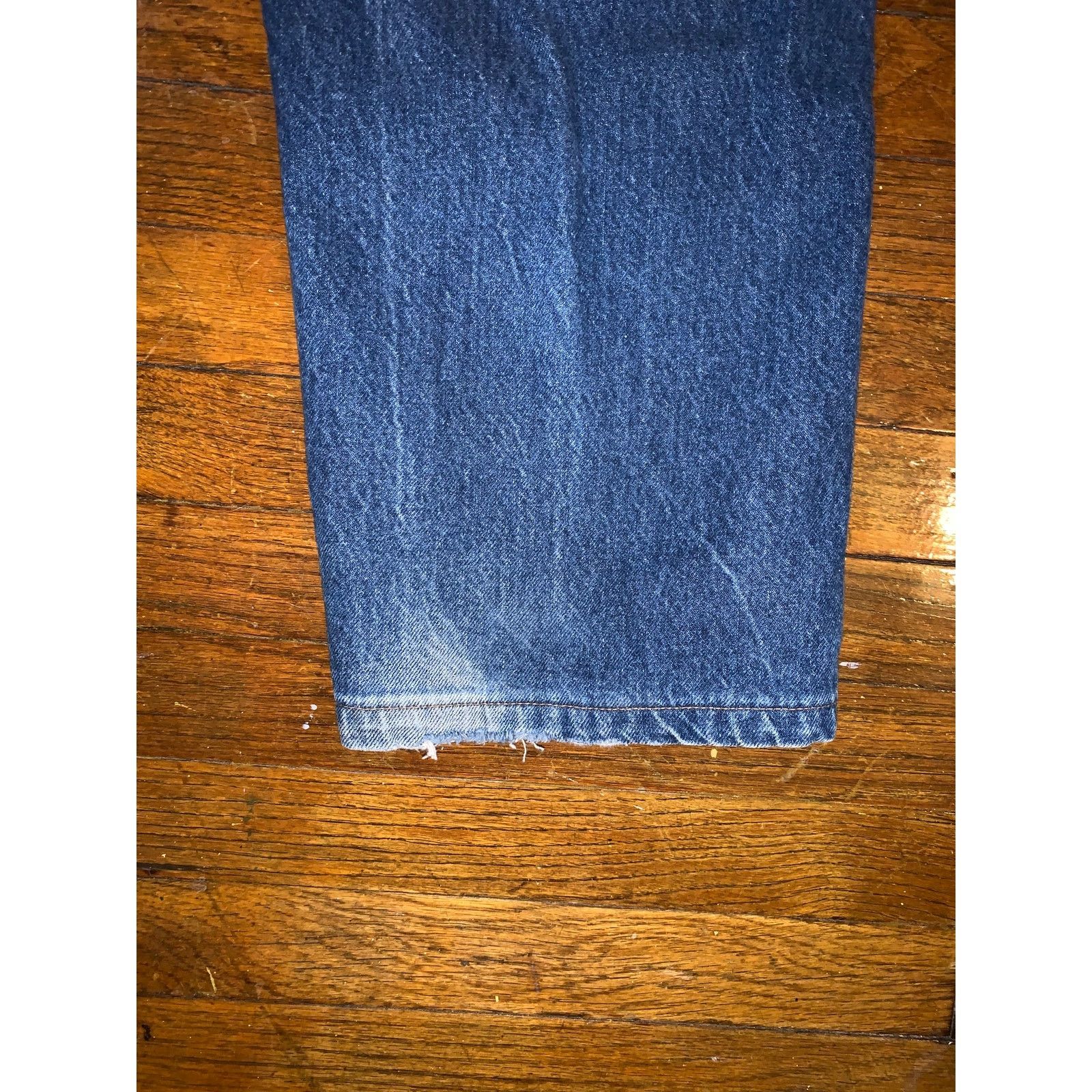 Levi's Vintage 1990 Levis 505 42x32 Made In USA Greensboro Size US 42 / EU 58 - 9 Thumbnail
