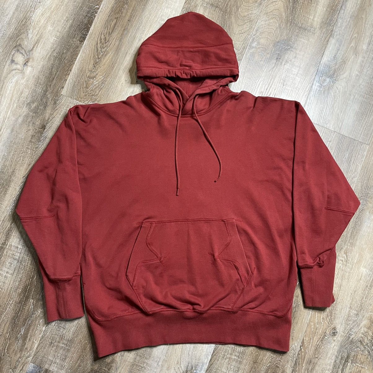 Adidas × Y-3 × Yohji Yamamoto Yohji Yamamoto Y-3 Hoodie Sweater Mens XL Red Japan Adidas Size US XL / EU 56 / 4 - 1 Thumbnail