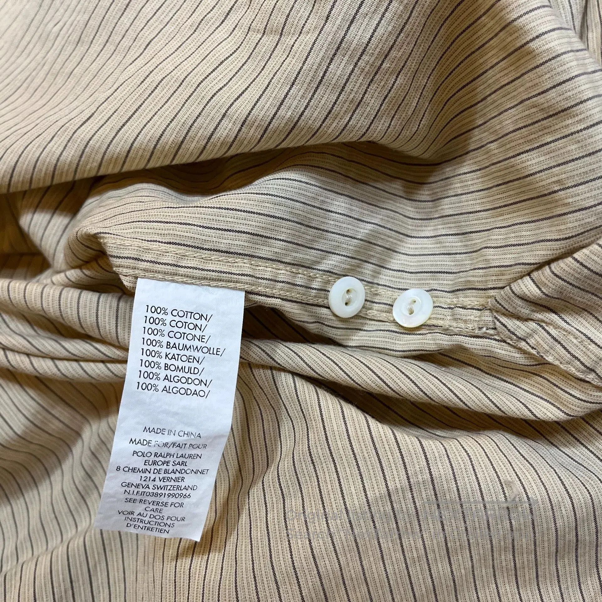 RRL Ralph Lauren RRL Double RL Striped Shirt. Size US M / EU 48-50 / 2 - 5 Thumbnail