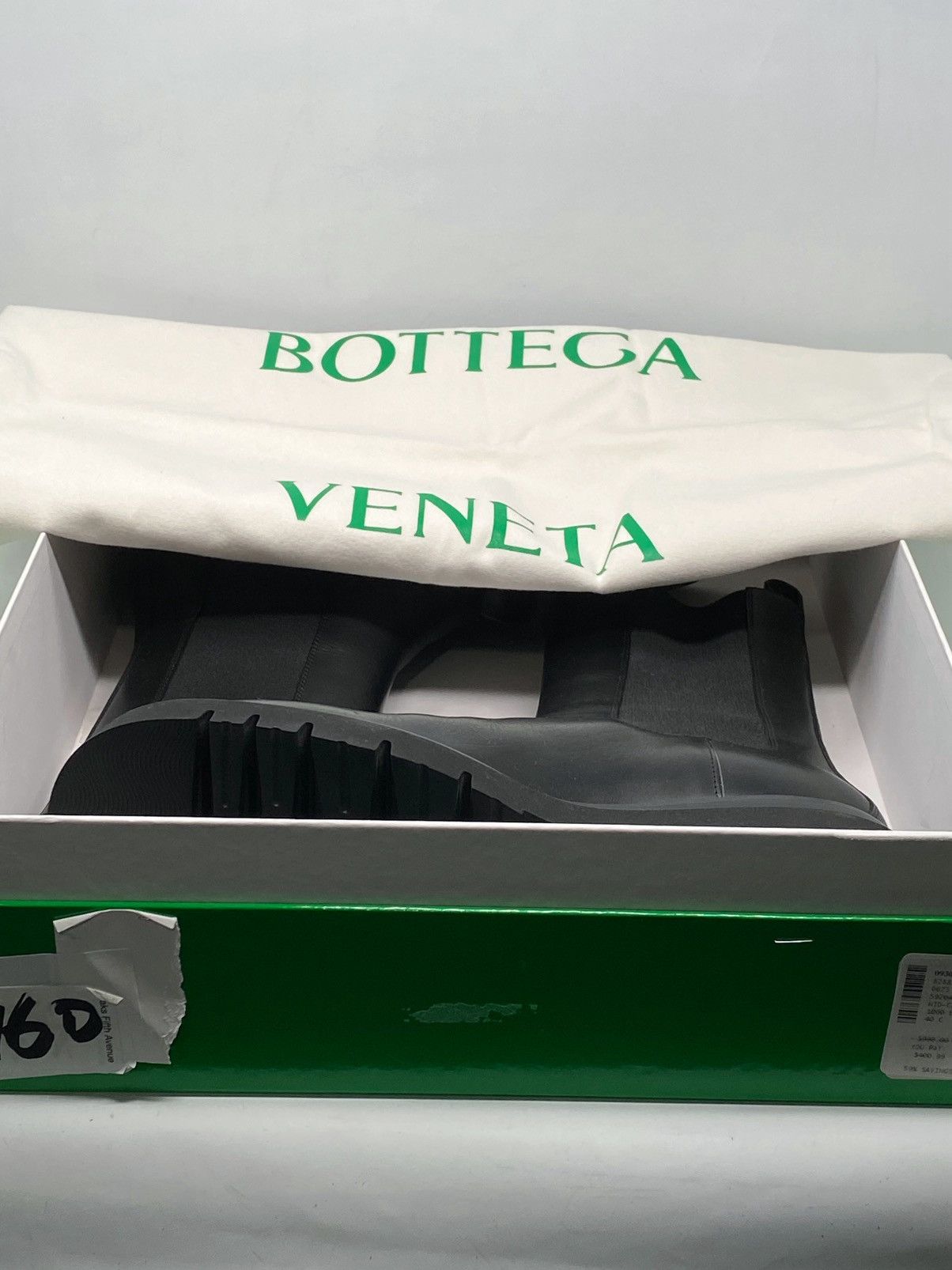 Bottega Veneta Bottega Veneta Lug Sole Leather Boots size 40 Size US 10 / IT 40 - 12 Thumbnail