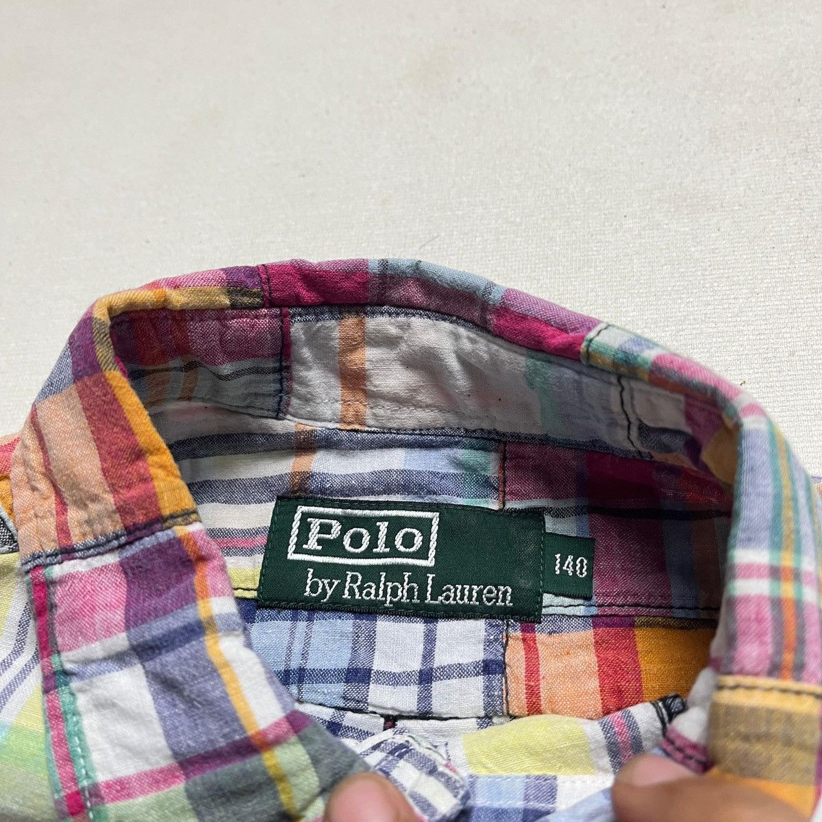 Polo Ralph Lauren Polo ralph lauren patchwork shirt Size US XS / EU 42 / 0 - 3 Thumbnail