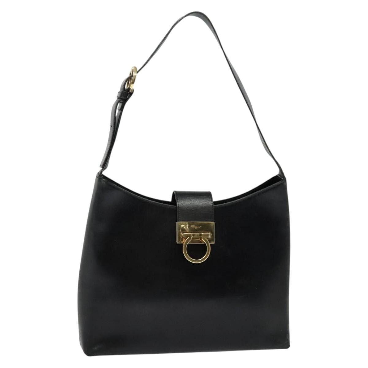 Salvatore Ferragamo Salvatore Ferragamo Gancini Shoulder Bag Leather Size ONE SIZE - 1 Thumbnail
