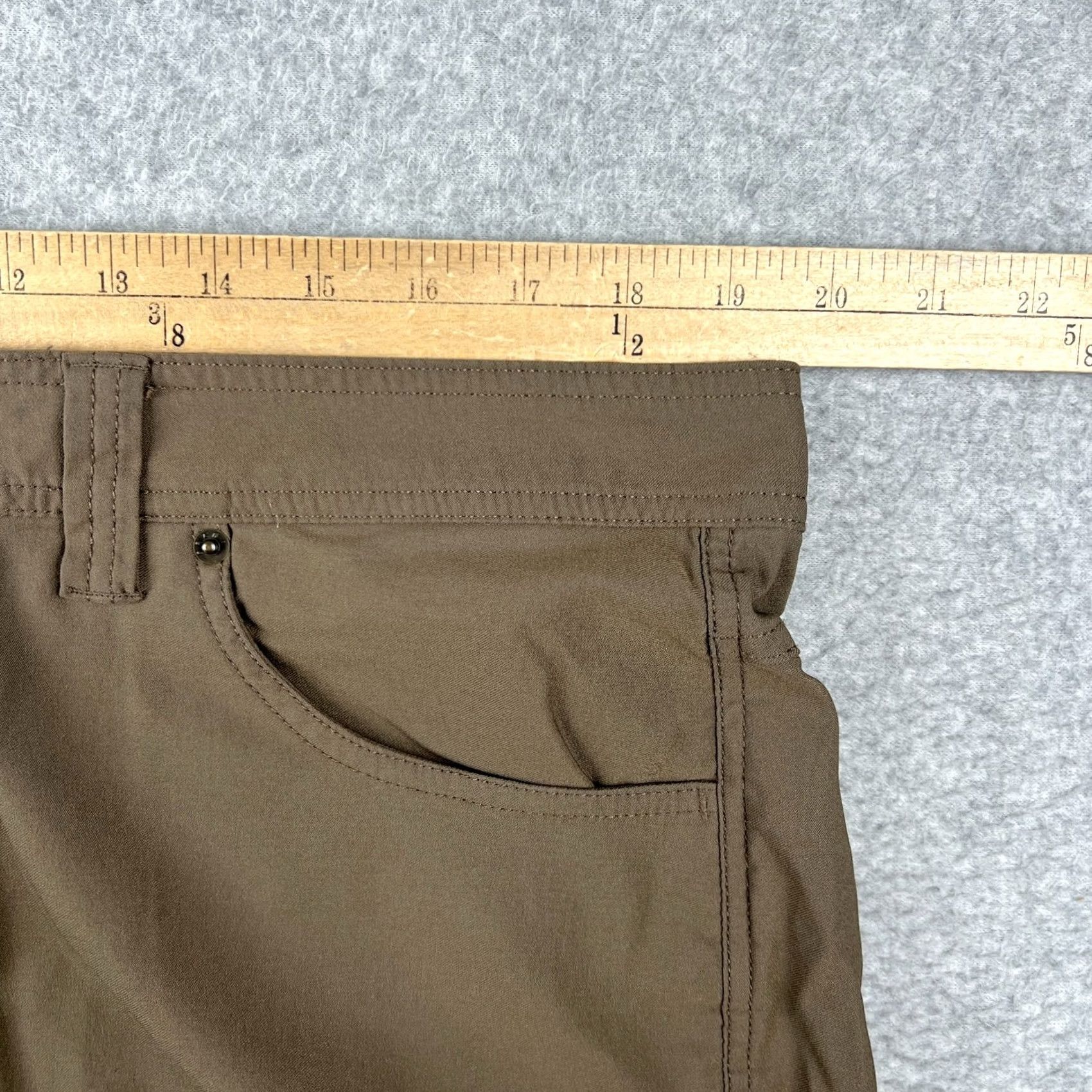 Prana Prana Brion II Shorts - Hiking Workwear Beige - 40x8 - Mens Size US 40 / EU 56 - 6 Thumbnail