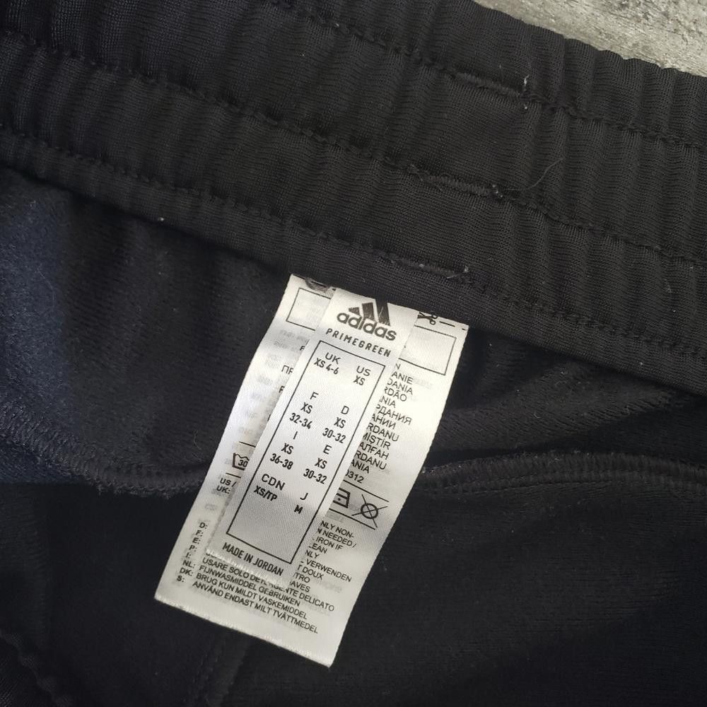 Adidas Black White Striped Adidas Track Pant Size 26" / US 2 / IT 38 - 3 Thumbnail