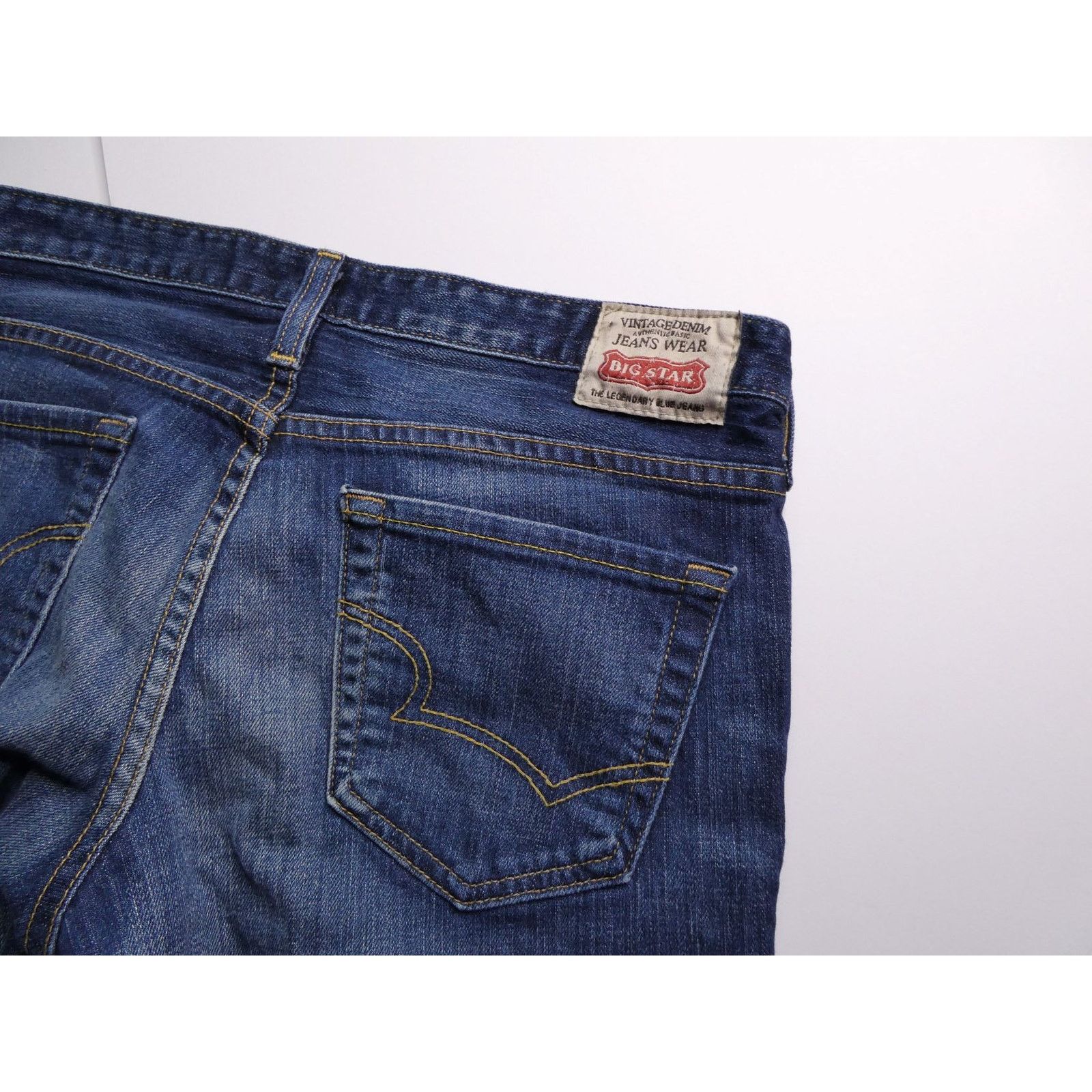 Big Star BIG STAR Rikki jeans, size 29, medium-dark wash Size 29" - 8 Thumbnail