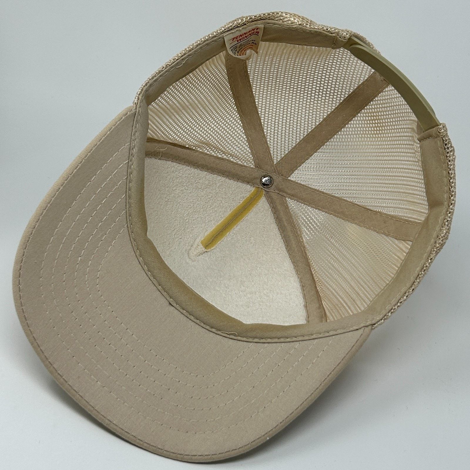 Vintage Vintage 80s Frontier Flaked Feed Trucker Hat Baseball Cap Size ONE SIZE - 4 Thumbnail