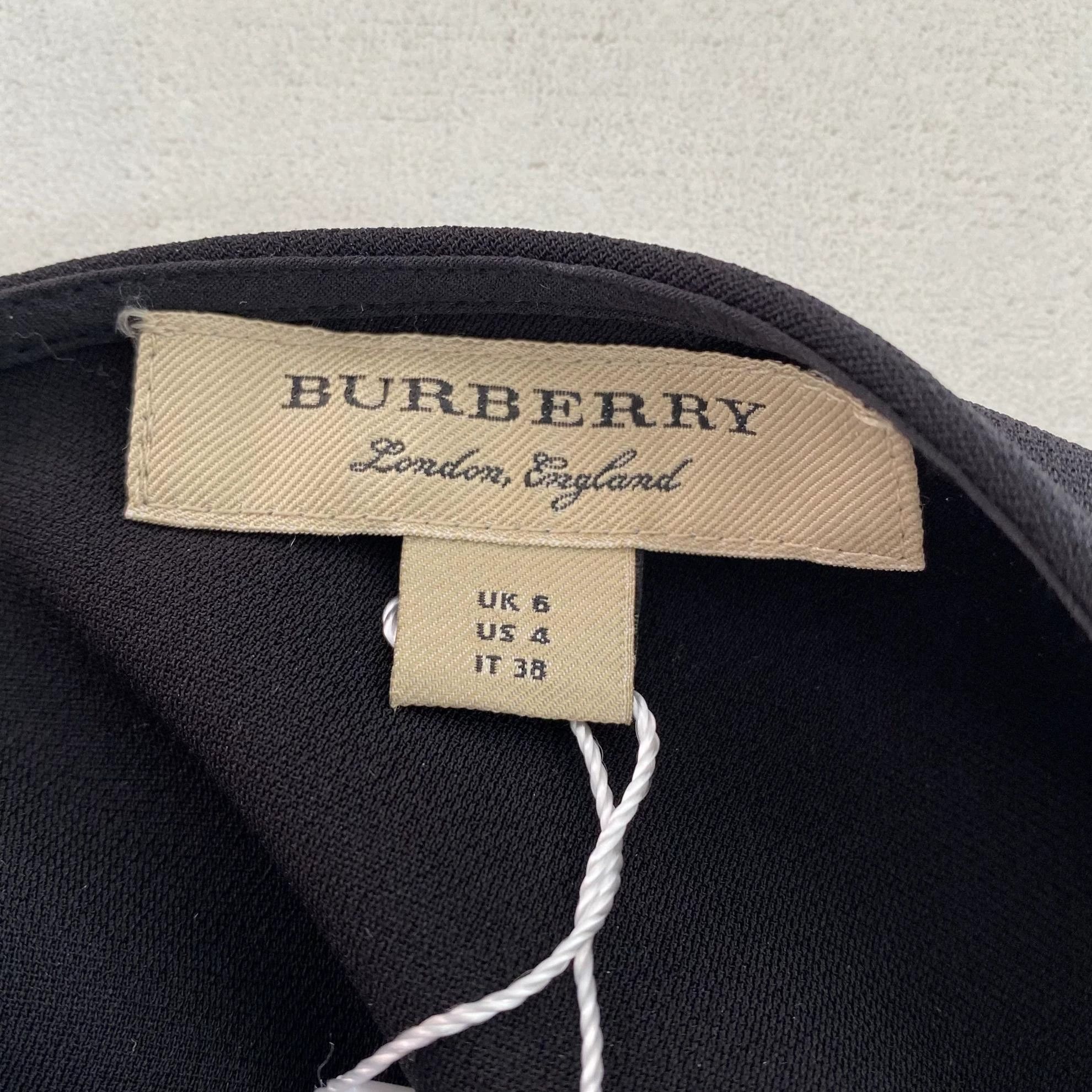 Burberry Burberry 9692 women's black dress UK6 Size XS / US 0-2 / IT 36-38 - 7 Thumbnail
