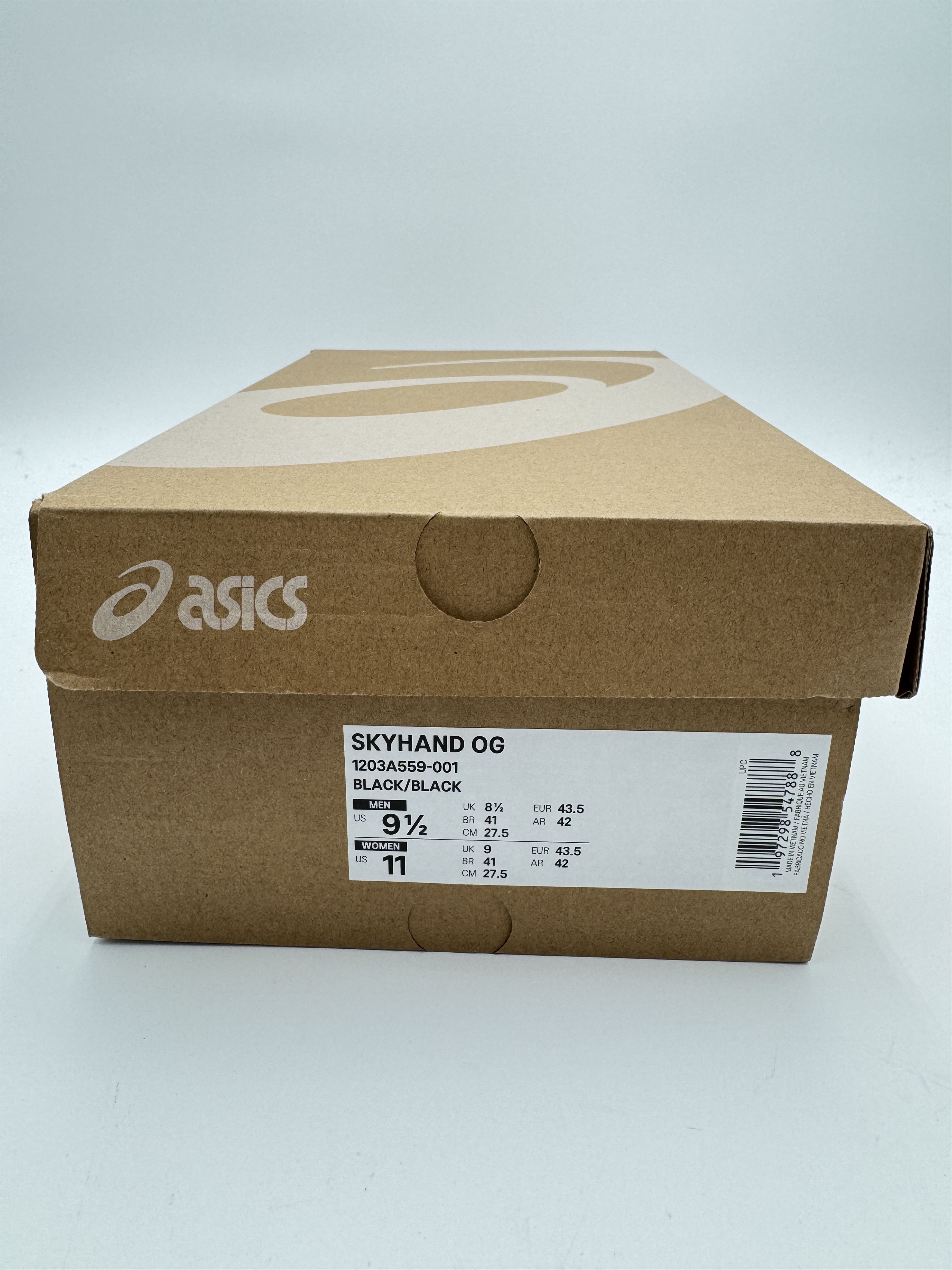 Asics Toyota x Asics Skyhand OG Black Toyoda Gosei Size US 9.5 / EU 42-43 - 6 Thumbnail