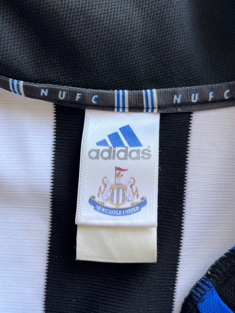 Adidas 1999/00 VINTAGE ADIDAS NEWCASTLE JERSEY FOOTBALL SHIRT Y2K Size US L / EU 52-54 / 3 - 4 Thumbnail