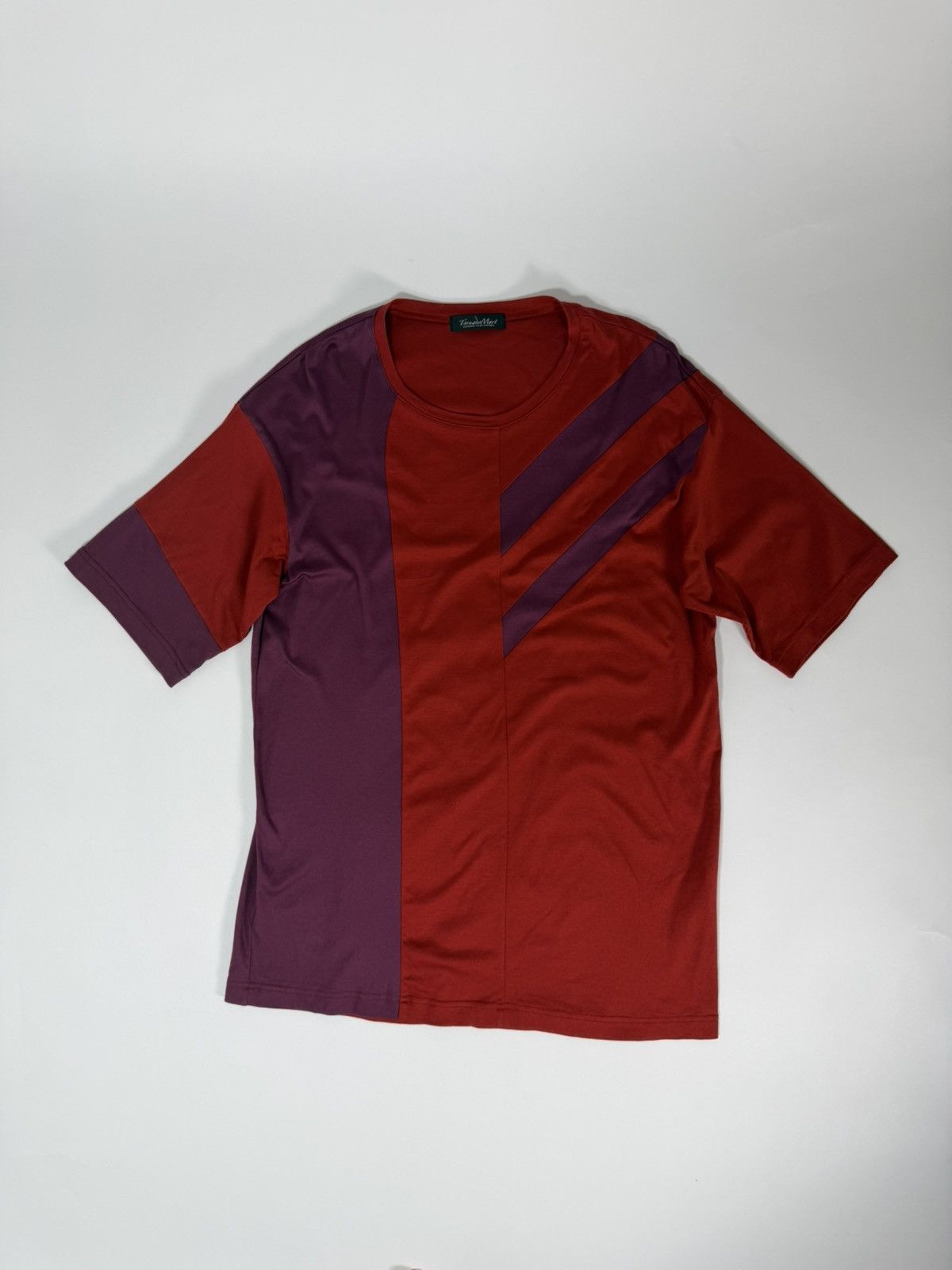 Tornado Mart Tornado Mart Cut and Sewn Abstract T-Shirt Size US M / EU 48-50 / 2 - 1 Thumbnail