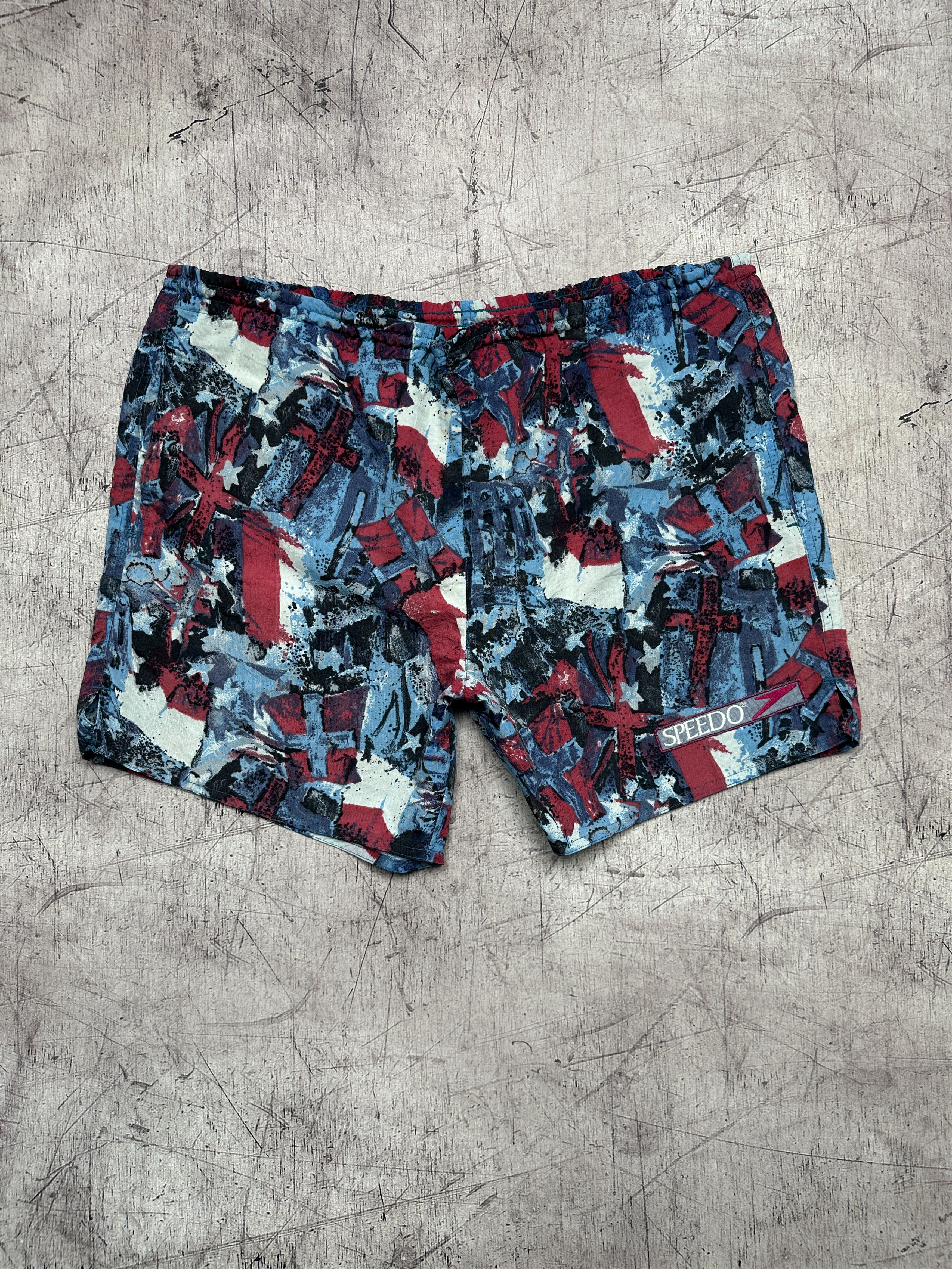 Speedo Speedo 90s Vintage Mens Shorts Size US 34 / EU 50 - 1 Thumbnail