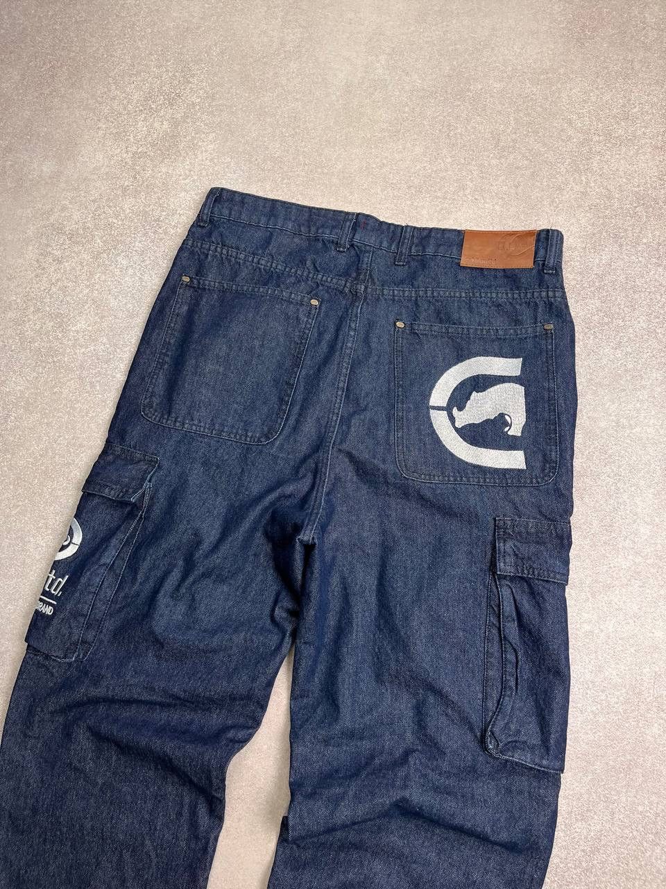Ecko Unltd. Vintage Ecko Unltd Embroidery Baggy Jeans 30x32 Size US 30 / EU 46 - 2 Thumbnail
