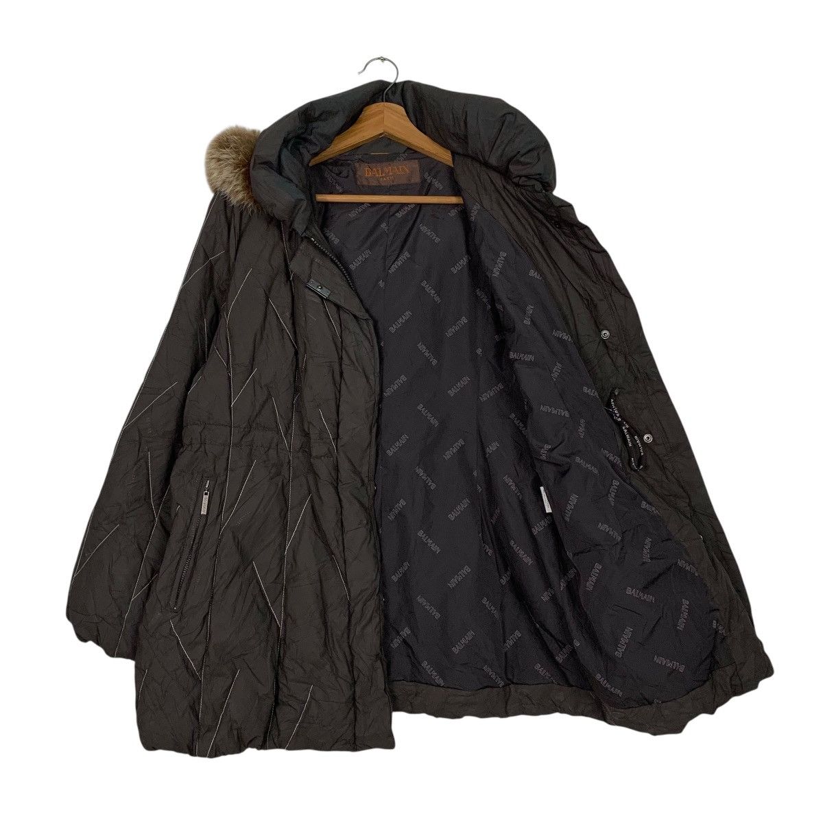 Balmain Balmain Paris Hooded Jacket Size L / US 10 / IT 46 - 10 Thumbnail