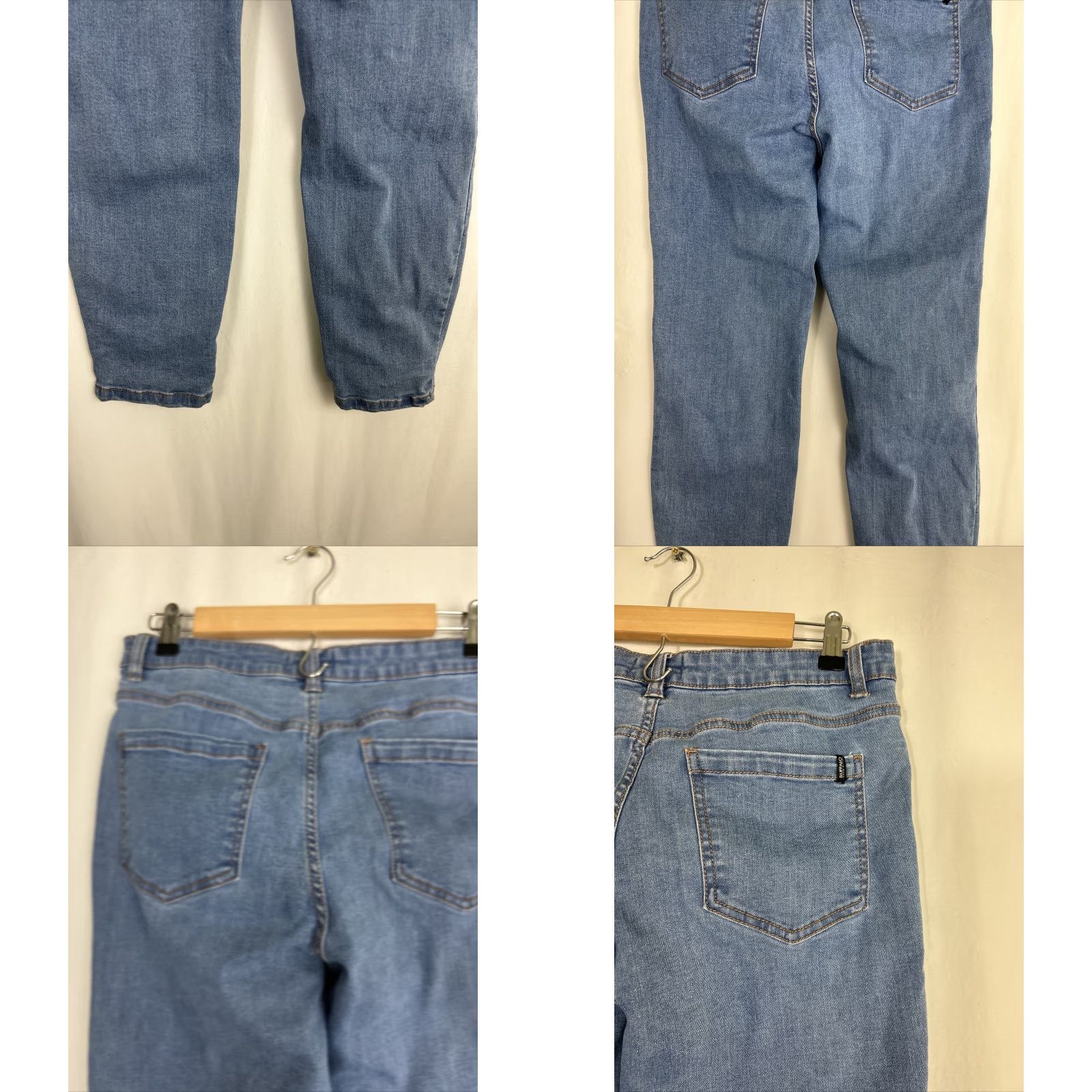 Buffalo David Bitton Buffalo David Bitton Jeans Faith 32x27 Mid Rise Skinny Blue Med Wash Size 24" / US 00 / IT 34 - 8 Thumbnail