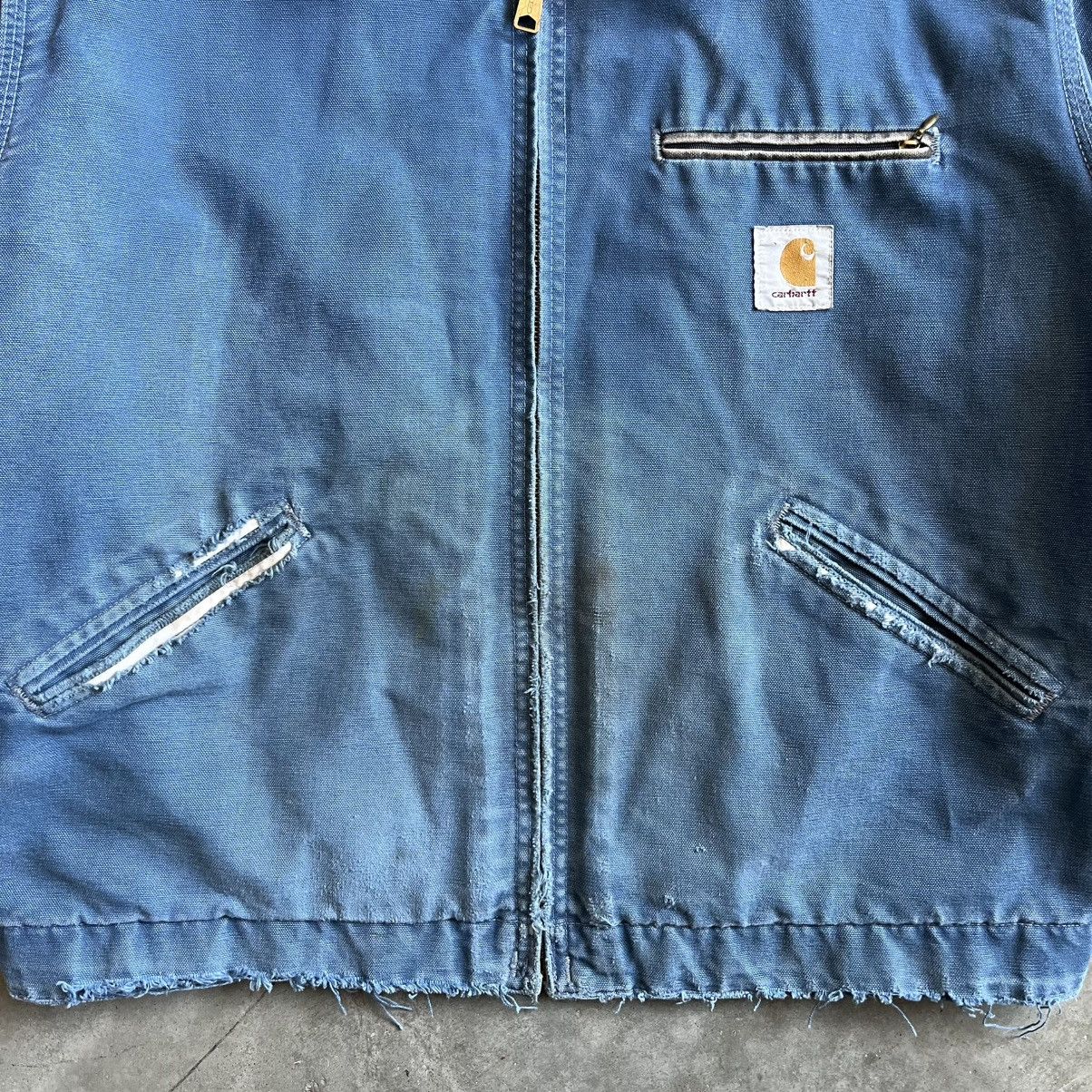 Carhartt Carhartt JB1215 Blue Detroit Jacket Rare Size Large Vintage Size US L / EU 52-54 / 3 - 5 Thumbnail