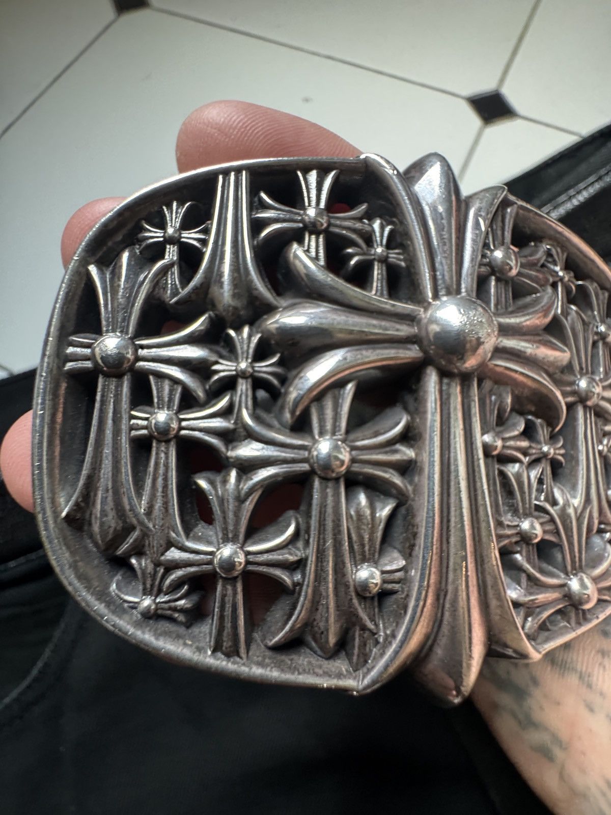 Chrome Hearts Chrome Hearts Cemetery Buckle 1.5 inch Size ONE SIZE - 11 Thumbnail