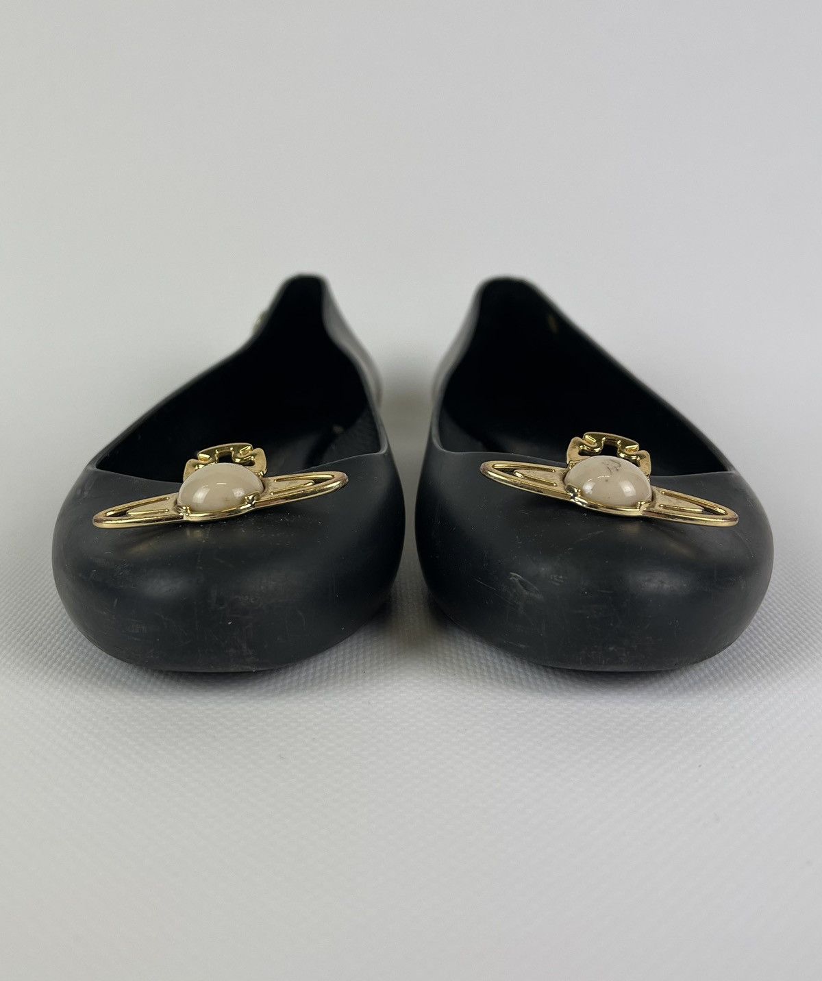 Vivienne Westwood Vivienne Westwood Anglomania Melissa Ballet Shoes Black 22cm Size US 5 / IT 35 - 4 Thumbnail