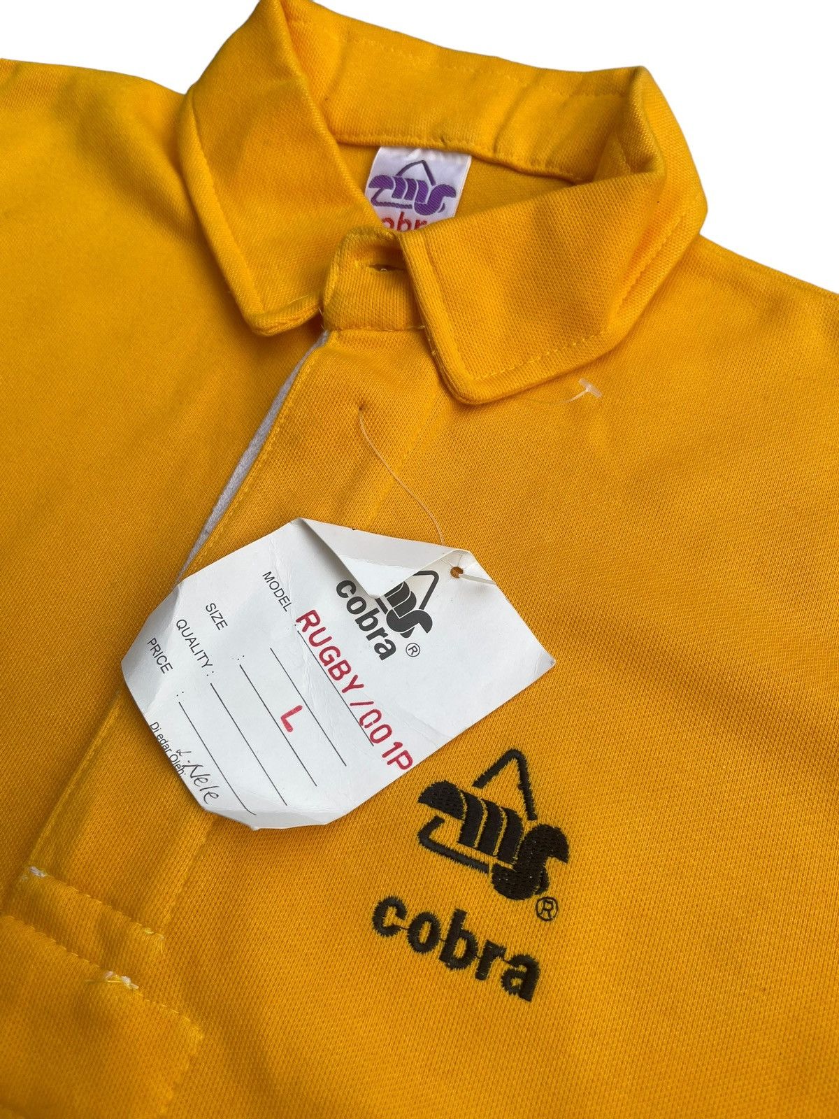 Cobra × Vintage Vintage Deadstock Cobra Rugby Polo Tshirt Size US M / EU 48-50 / 2 - 4 Thumbnail