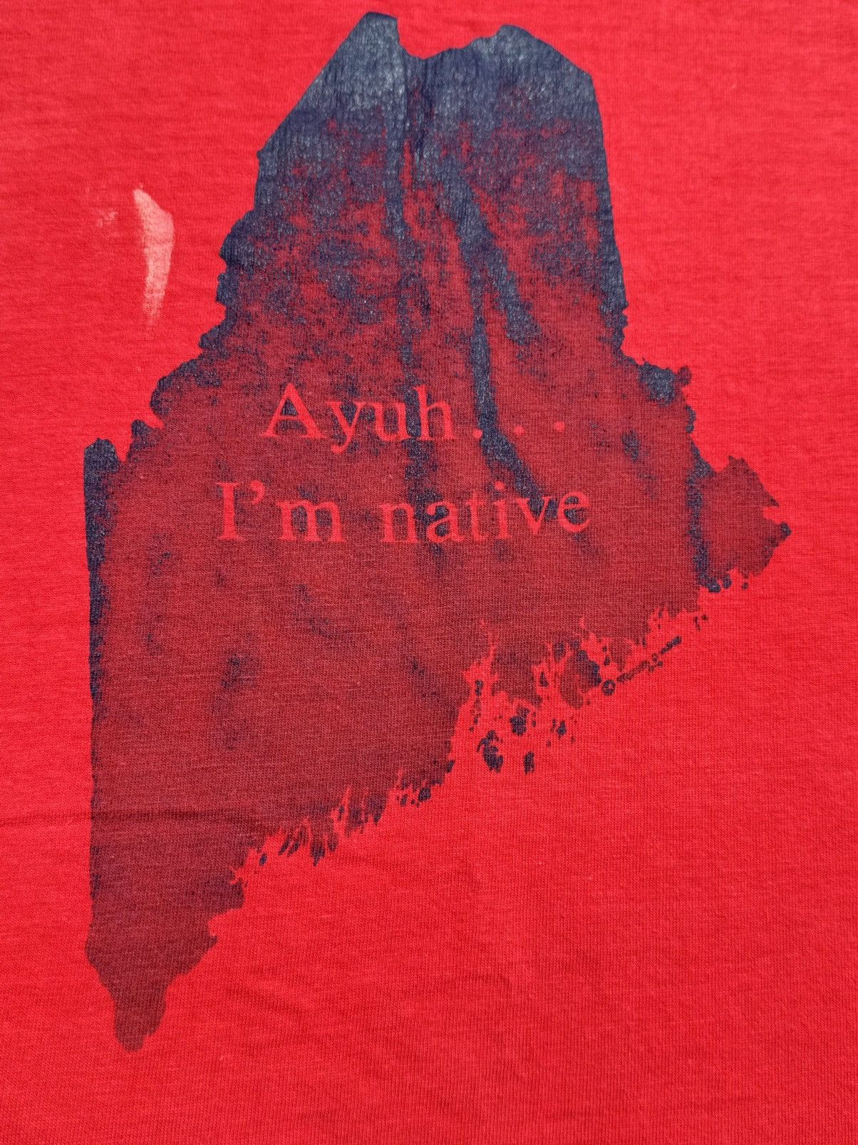 Hanes × Vintage 1980 Vintage Native Indian Tribe 80’s Hanes T-Shirt Size US L / EU 52-54 / 3 - 4 Thumbnail