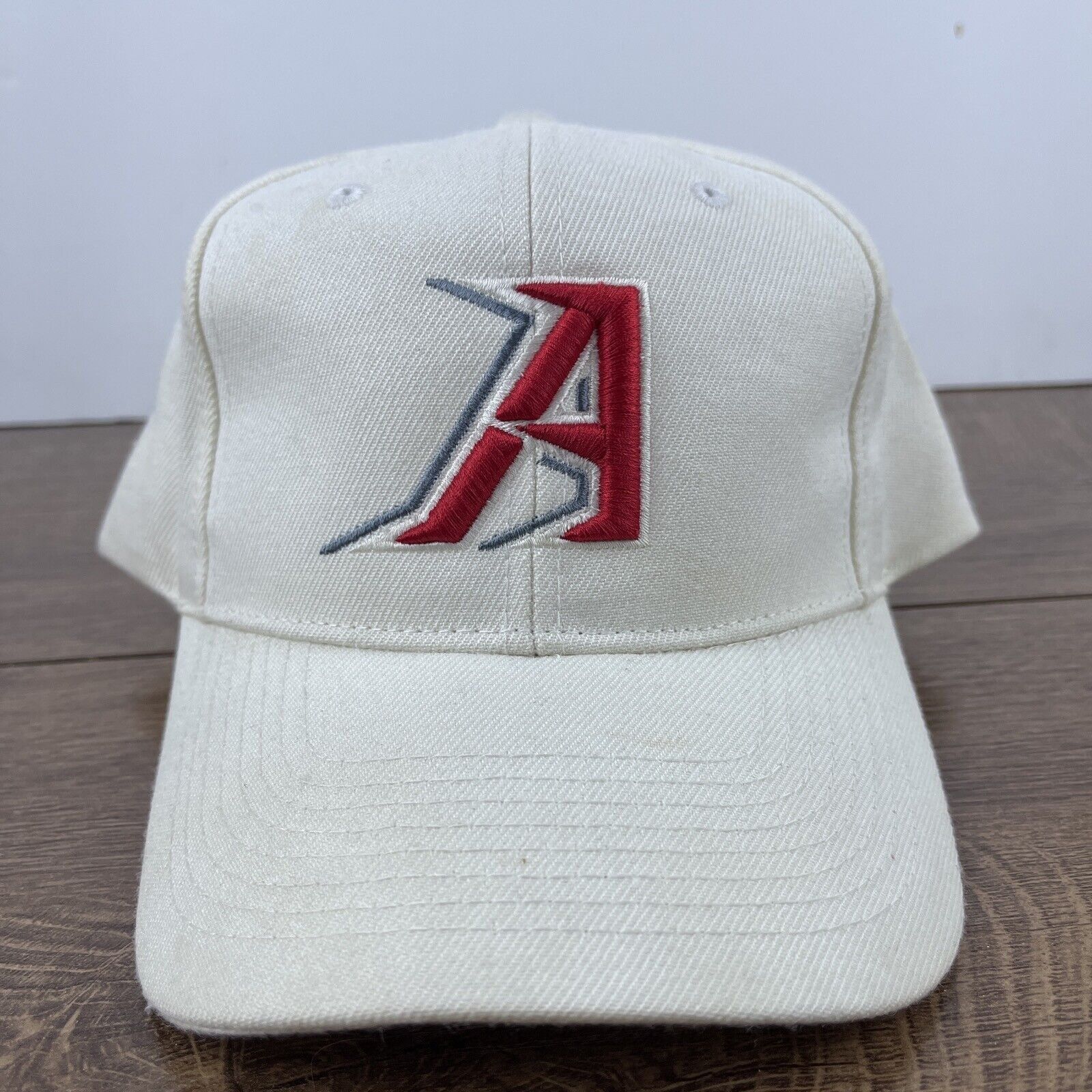 Other Aces Little Leage A Hat White Hat Adjustable Snapback Adult Size ONE SIZE - 3 Thumbnail