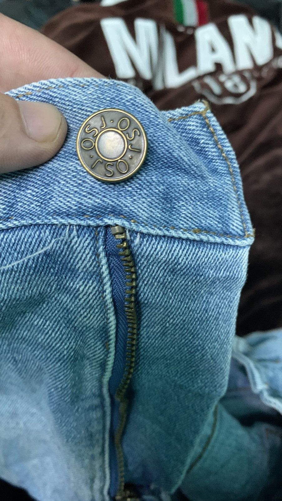 Japanese Brand × Jean W33 OSJ vintage denim jean pant Size US 33 - 12 Thumbnail