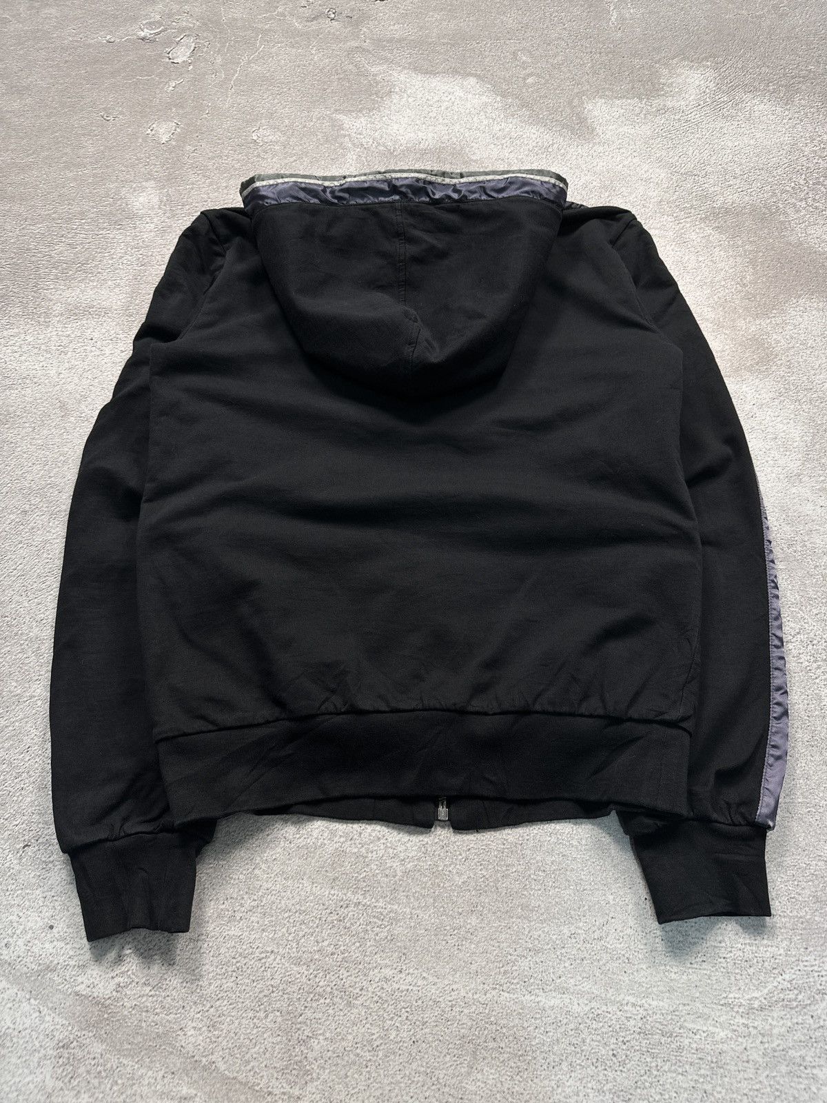 Vintage Y2K Archive Dolce & Gabbana Sport Striped Zip Hoodie