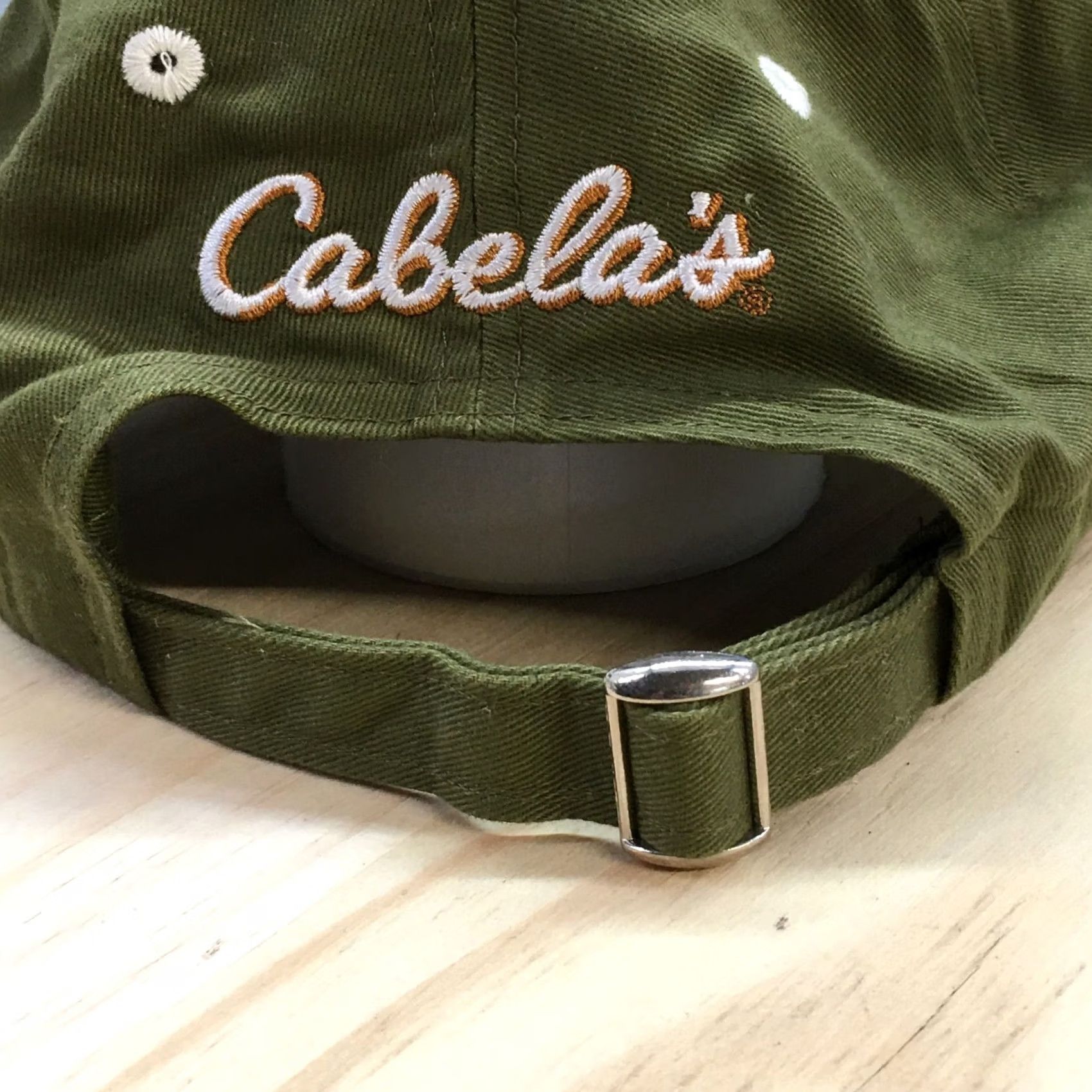 Vintage Cabelas Worlds Foremost Outfitter Baseball Cap - Green Cotton Mens - One Size - Condition: Good - Ships Fast Size ONE SIZE - 7 Thumbnail