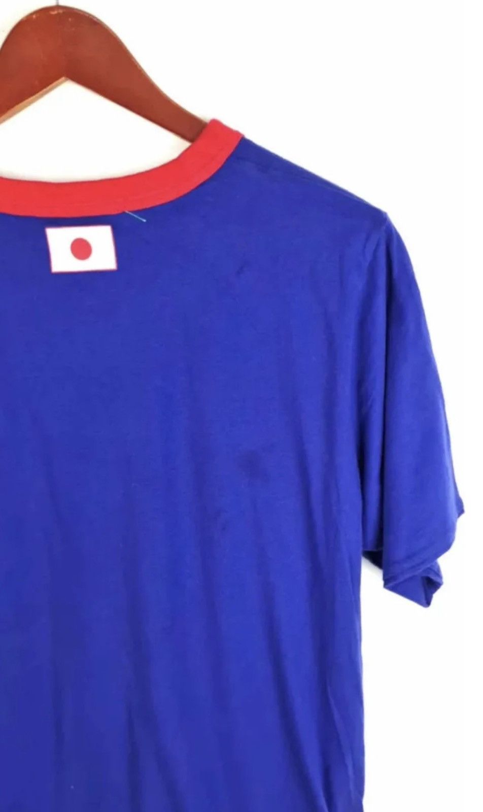Adidas Vintage 2000s Japan soccer t shirt official doble sided L Size US L / EU 52-54 / 3 - 4 Thumbnail