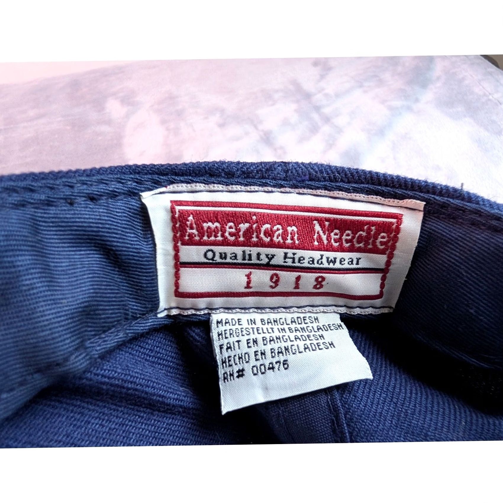 American Needle VINTAGE American Needle Rams Hat Navy Blue Mens OSFM Baseball Cap Size ONE SIZE - 8 Thumbnail