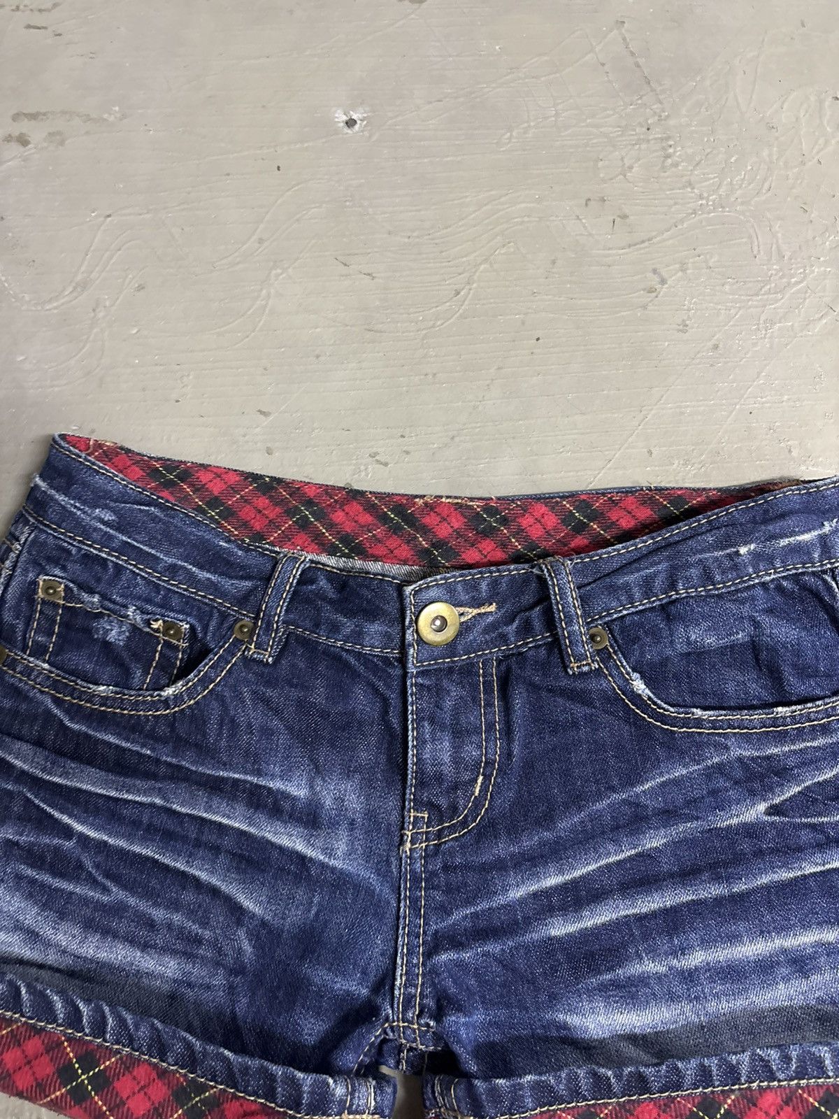 If Six Was Nine RNA H Naoto Acid Wash Japanese brand Denim shorts Size 31" - 5 Thumbnail