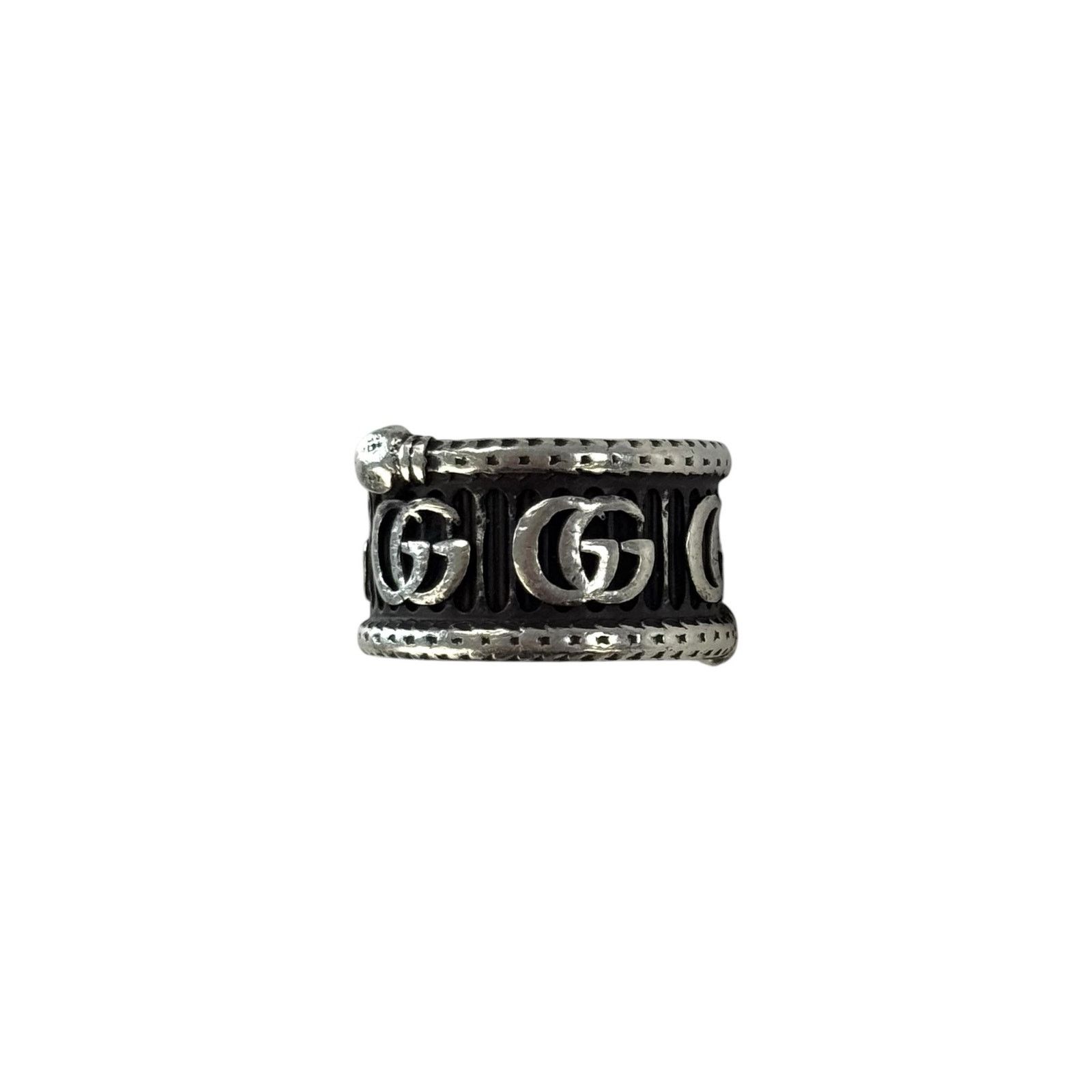 Gucci Gucci Sterling Silver GG Marmont Snake Ring Size ONE SIZE - 5 Thumbnail