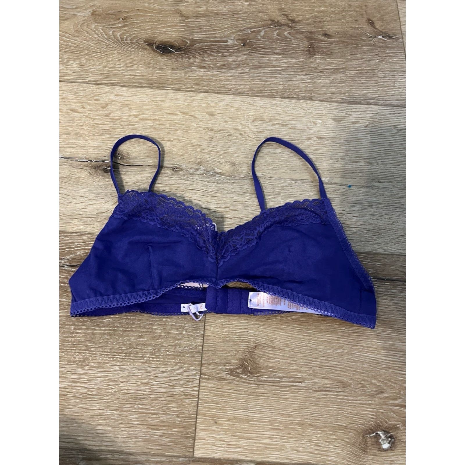 Vintage Savage X Fenty Bralette Women’s Blue M NWT Size Medium Bralette Womens Blue M NWT Size ONE SIZE - 2 Thumbnail