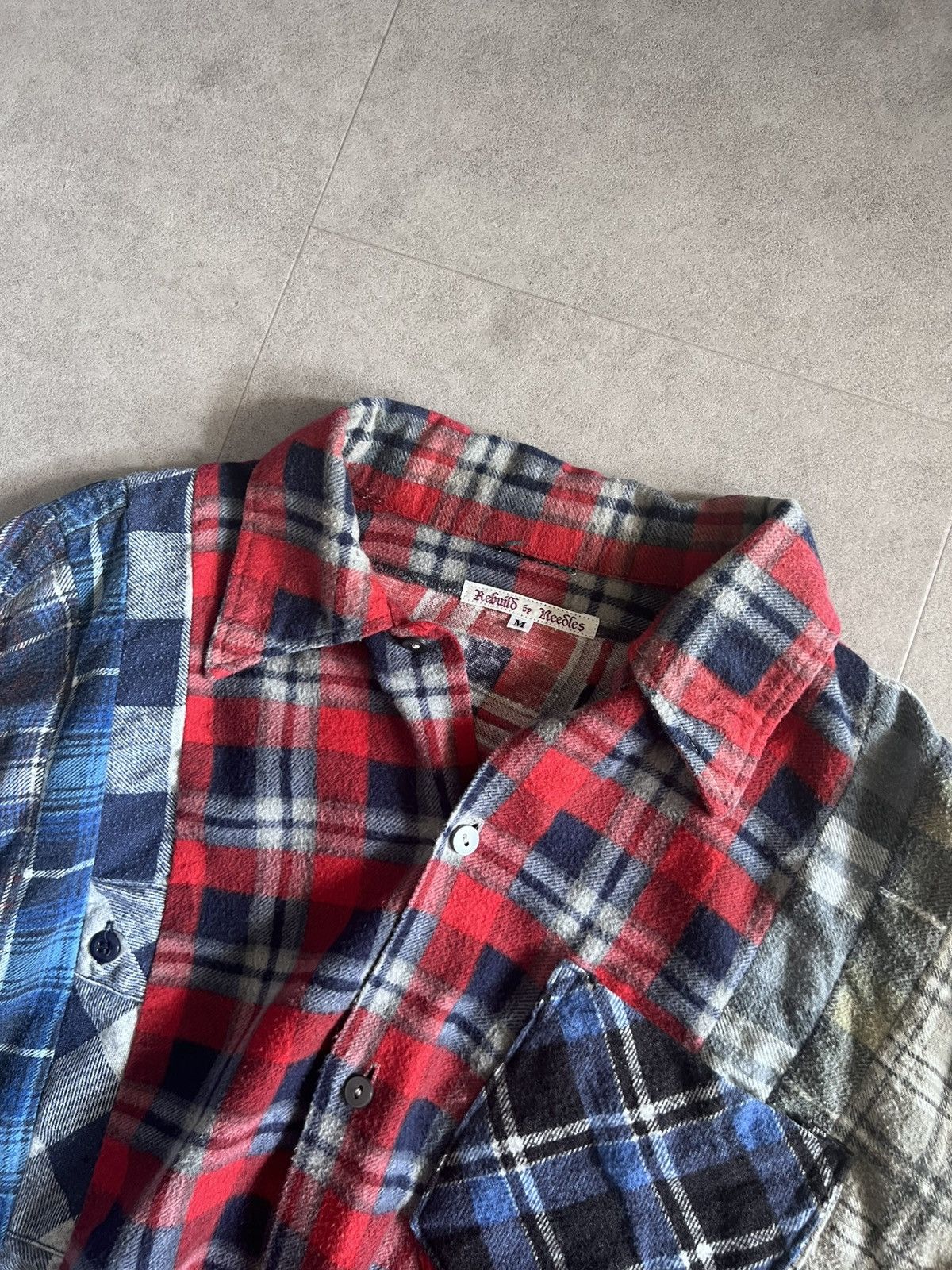 Needles Rebuild by Needles Flannel Size US M / EU 48-50 / 2 - 2 Thumbnail
