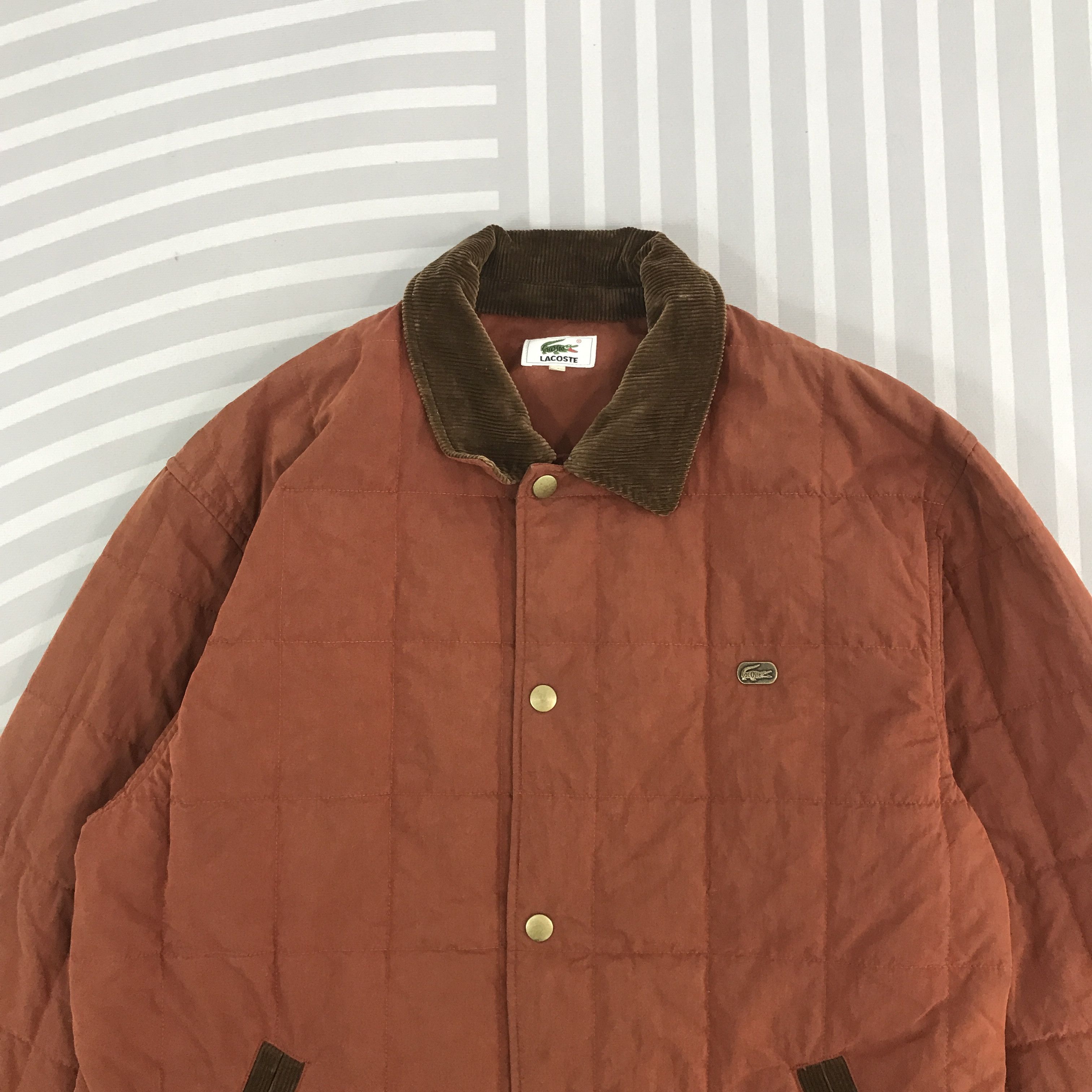 Lacoste × Vintage Vintage Lacoste Snap button Jacket Size US M / EU 48-50 / 2 - 2 Thumbnail
